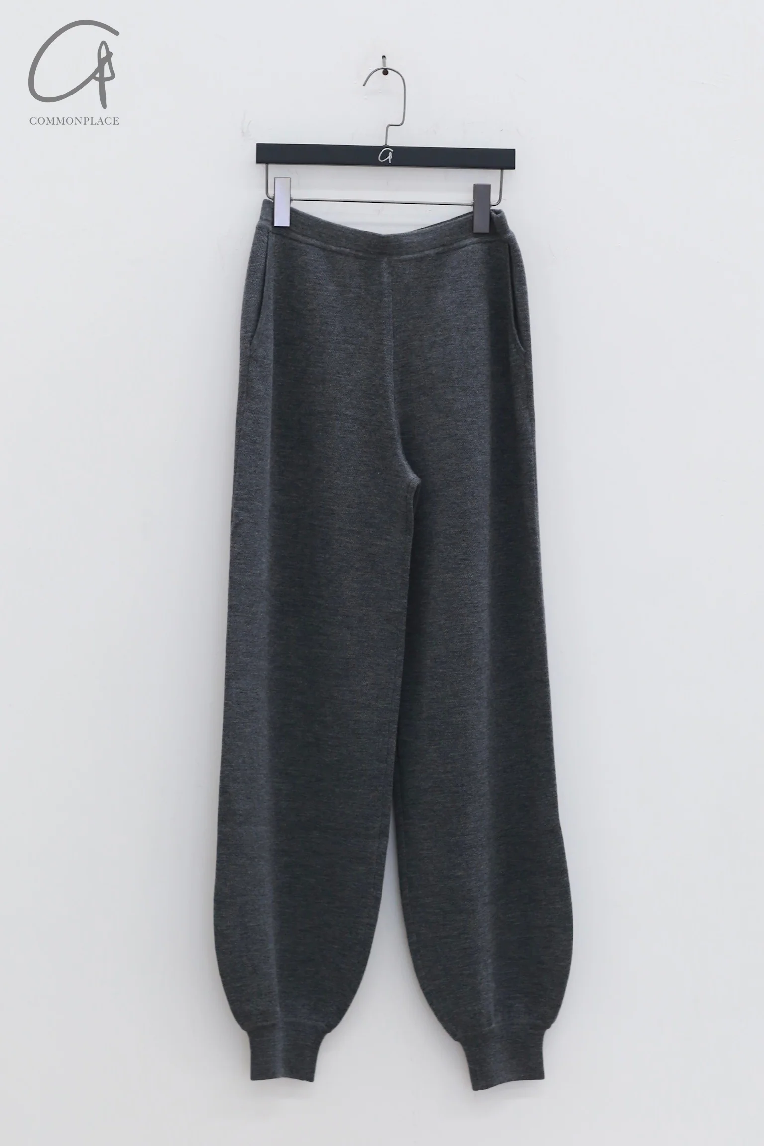 SWAYING 24 Early Fall Wool Jogging Pants SW-SW24PF3B11-HUI Gray - Image 6