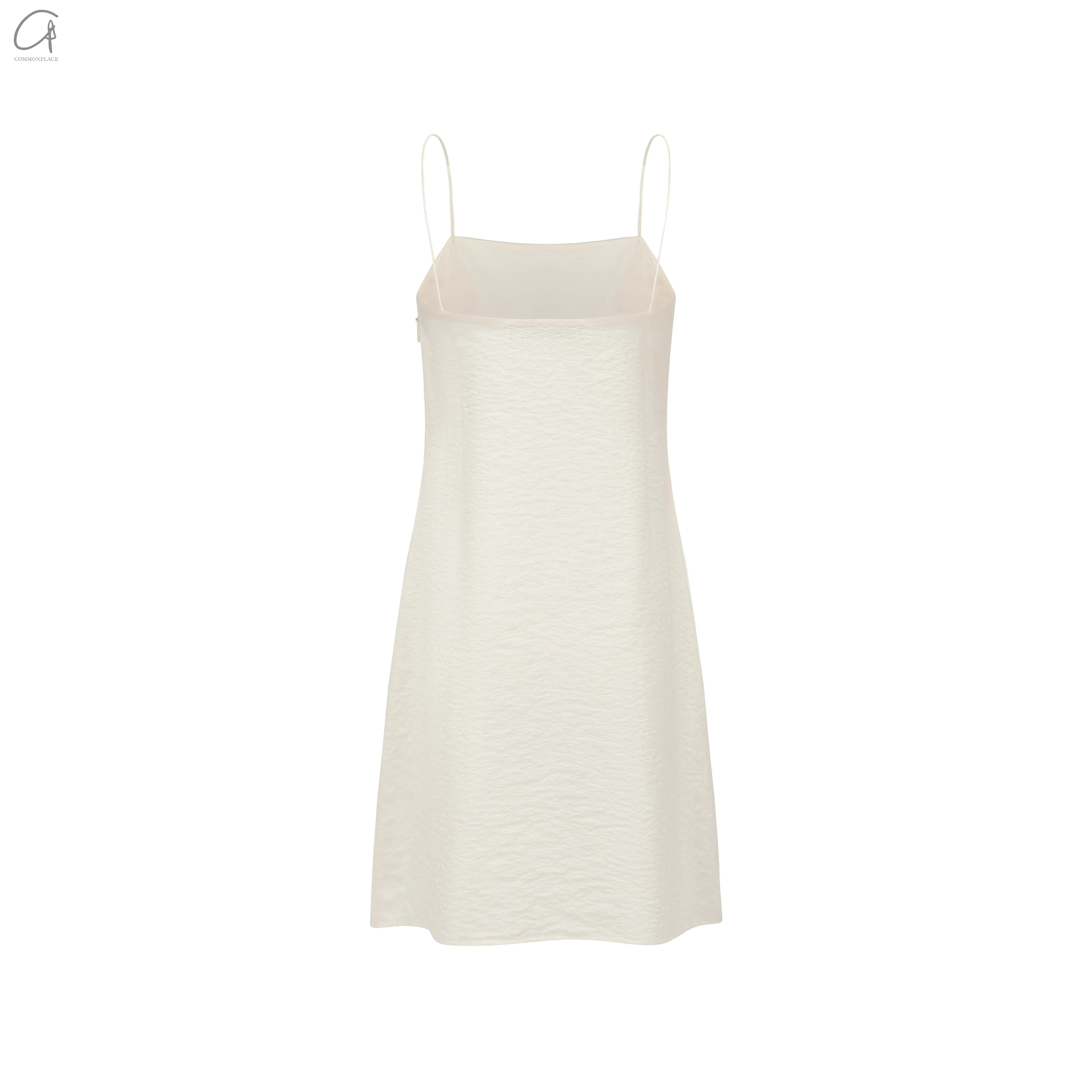 SWAYING 24 Early Spring Silk Suspender Skirt SW-SW25PS2L02-BAI White SW25PS2L02 - Image 6