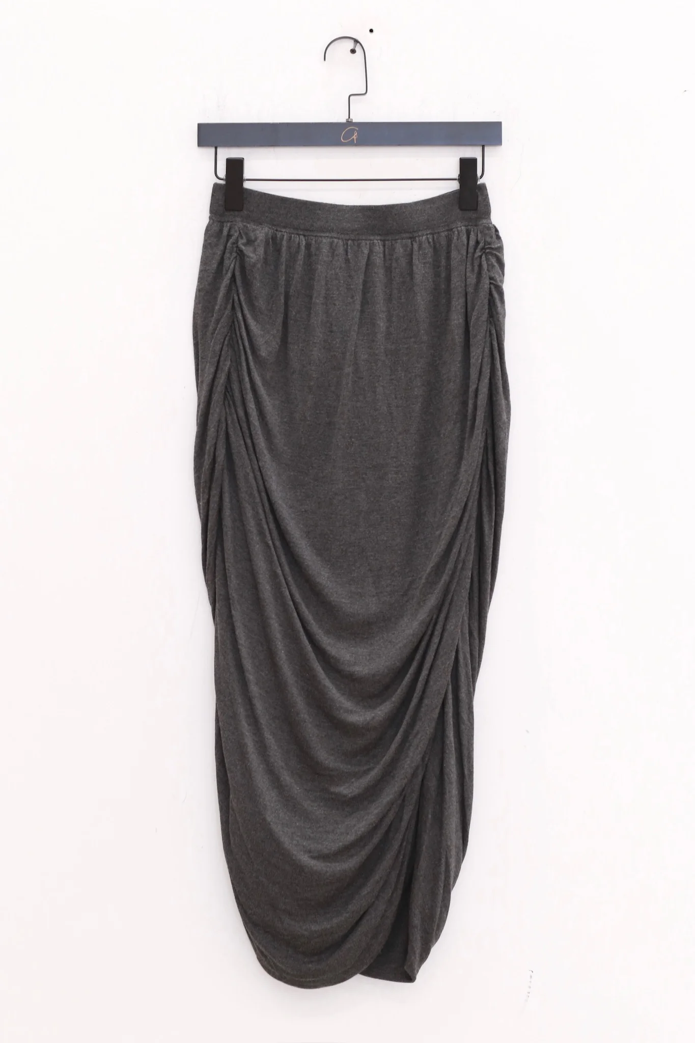 SWAYING 25 Early Autumn Double Pleated Skirt SW-SW25PF3B03C2-SH Dark Gray - Image 2