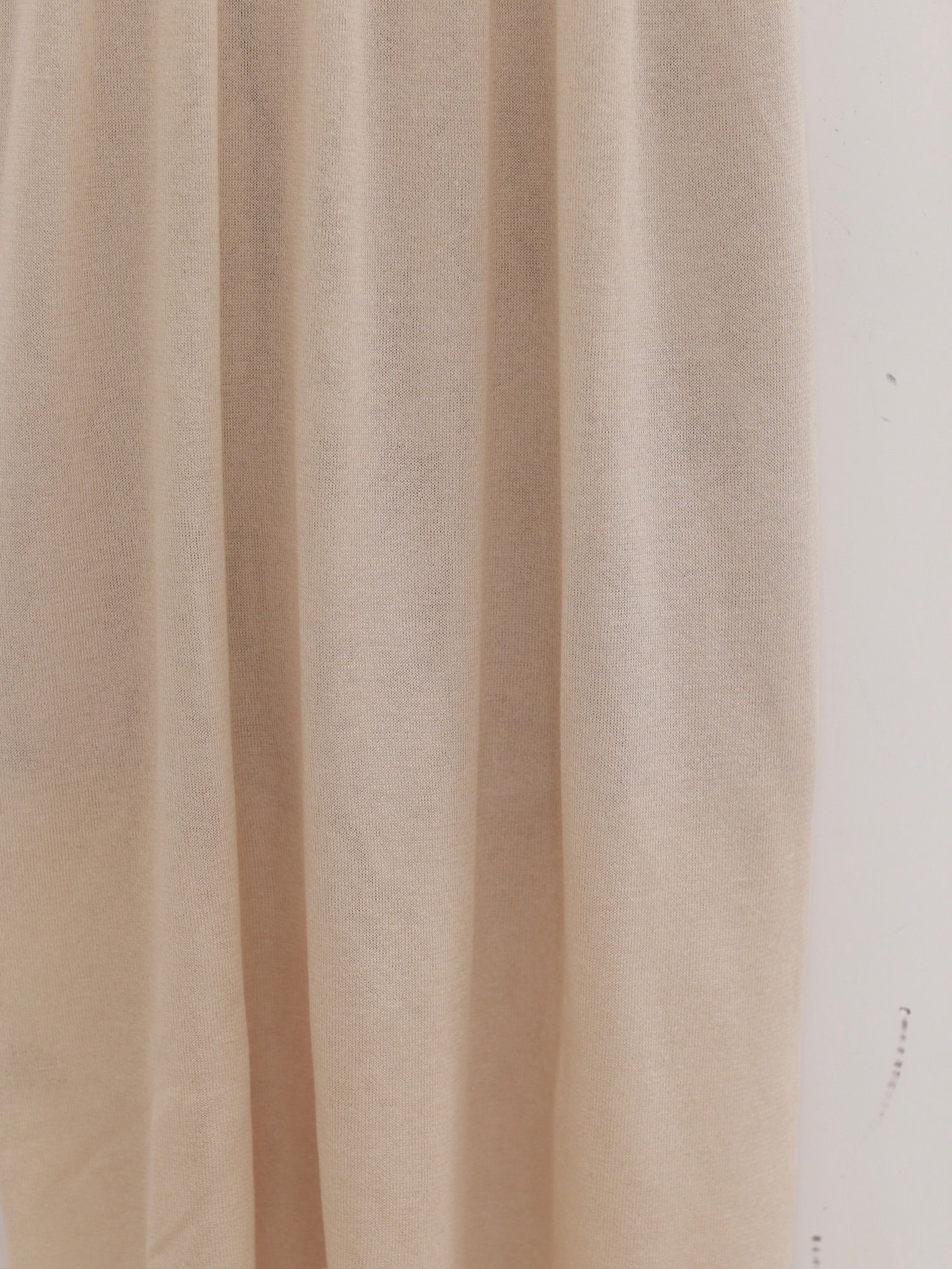SWAYING 25 Early Autumn Floral Jacquard Tube Top Dress SW-SW25PF2L01C1-NB Cream White - Image 3
