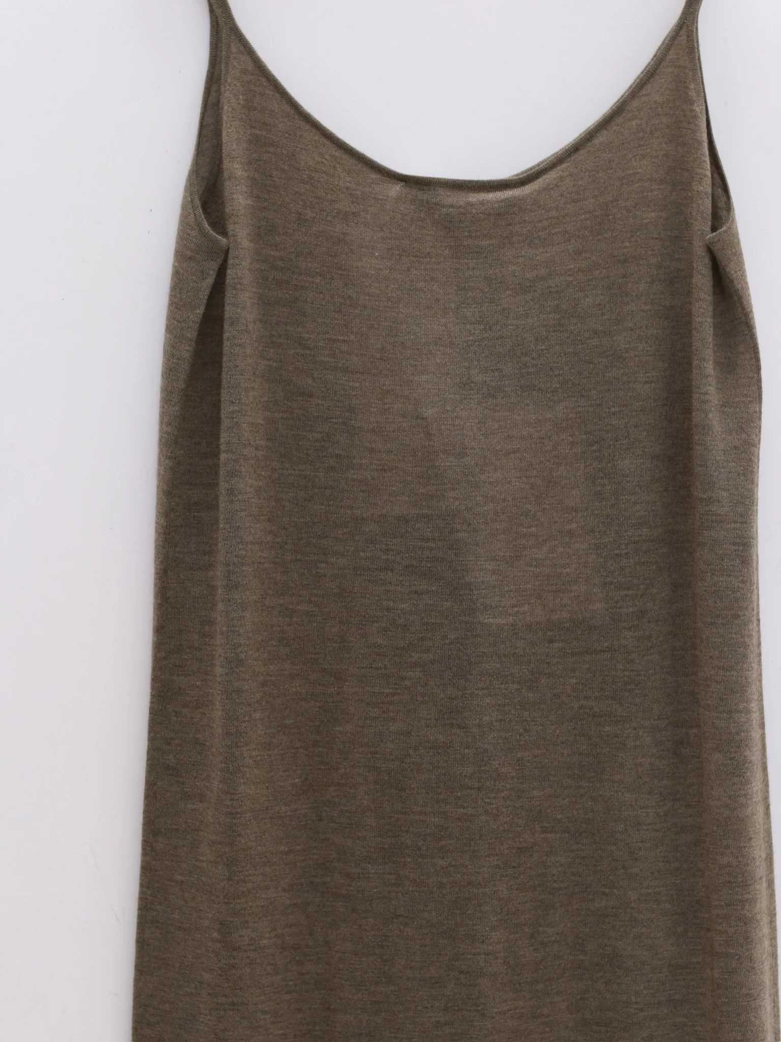 SWAYING 25 Early Autumn Outline Cashmere Suspender Skirt SW-SW25PF2L06C1-LV Green - Image 4