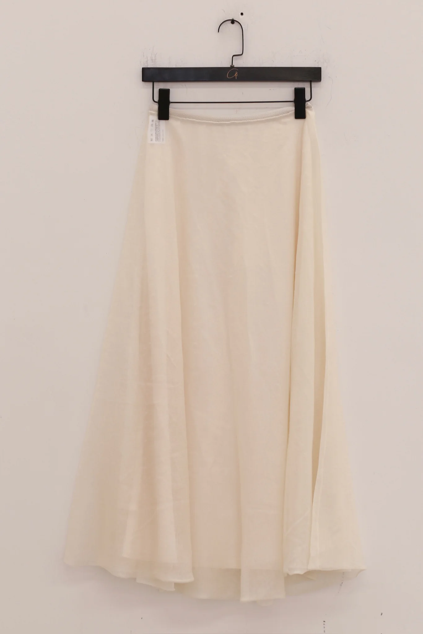 SWAYING 25 Early Autumn Wool Swing Skirt SW-SW25PF3B07C1-BAI White - Image 2