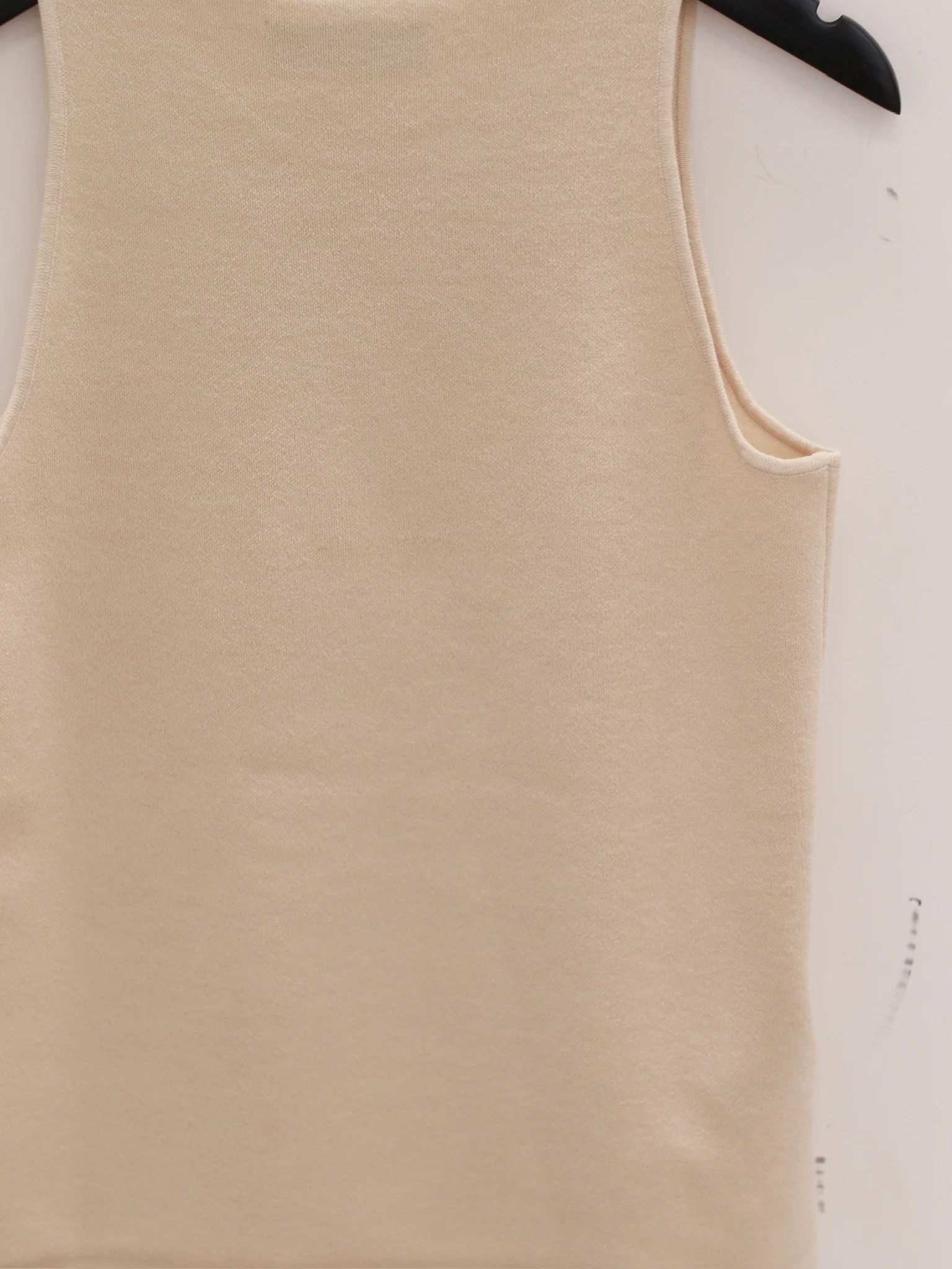 SWAYING 25 Early Fall Locked Edge Tank Vest SW-SW25PF1T03C1-MI Beige - Image 4