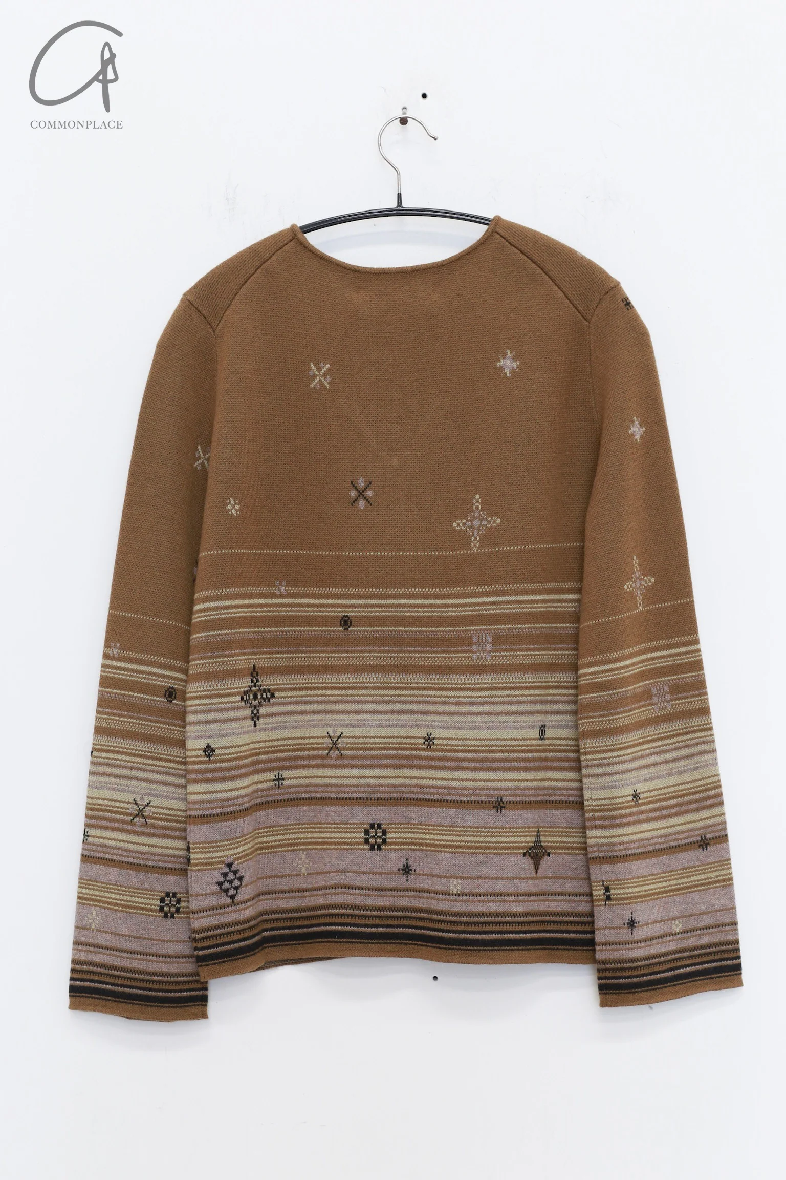 SWAYING 25 Early Spring V-neck snowflake jacquard pullover/straight pants SW-SW25PS1T13-LV Green top SW25PS1T13 SW25PS3B11 - Image 9