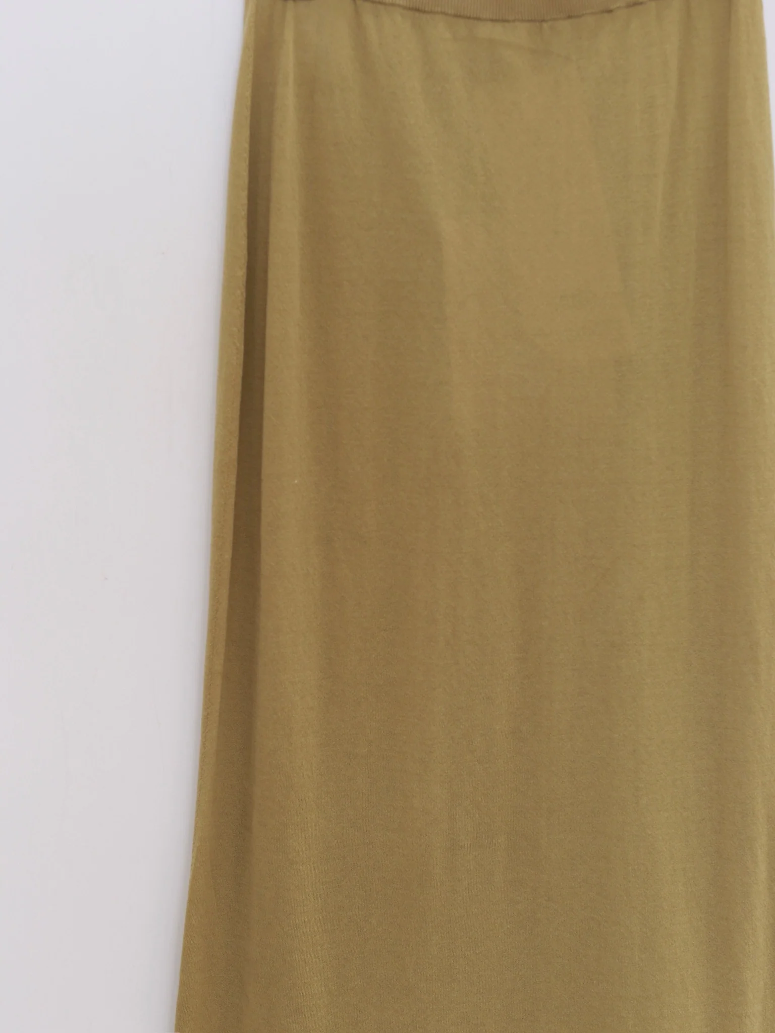 SWAYING 25 Spring/Summer Double-Sided Straight Long Skirt SW-SW25SS3B05C2-LV Green SW-SW25SS3B05C1 - Image 3