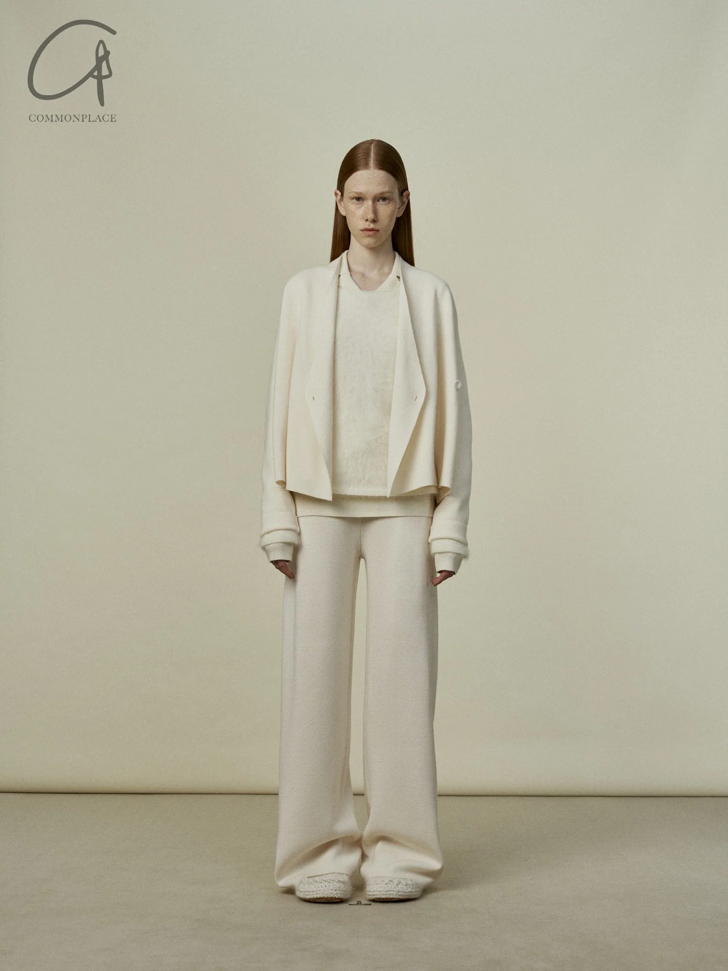 SWAYING 25 Spring/Summer Flared Wool Trousers SW-SW25PS3B12-BAI White SW25PS3B12 - Image 17