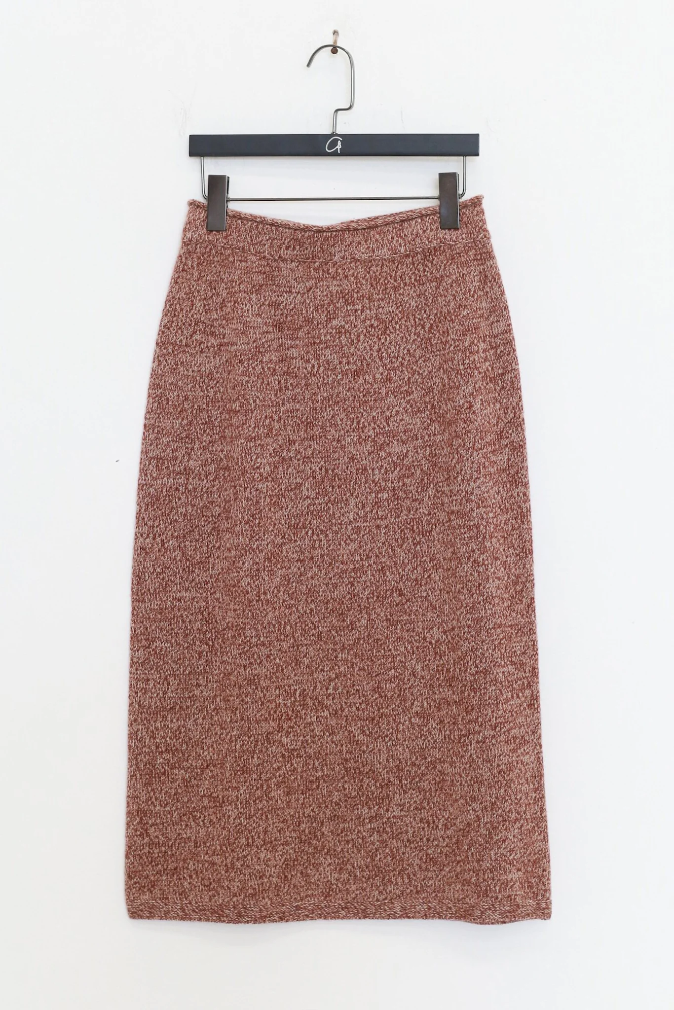 SWAYING 26 Early Spring Cashmere Straight Skirt SW-SW26PS3B08C2-HONG Red - Image 2