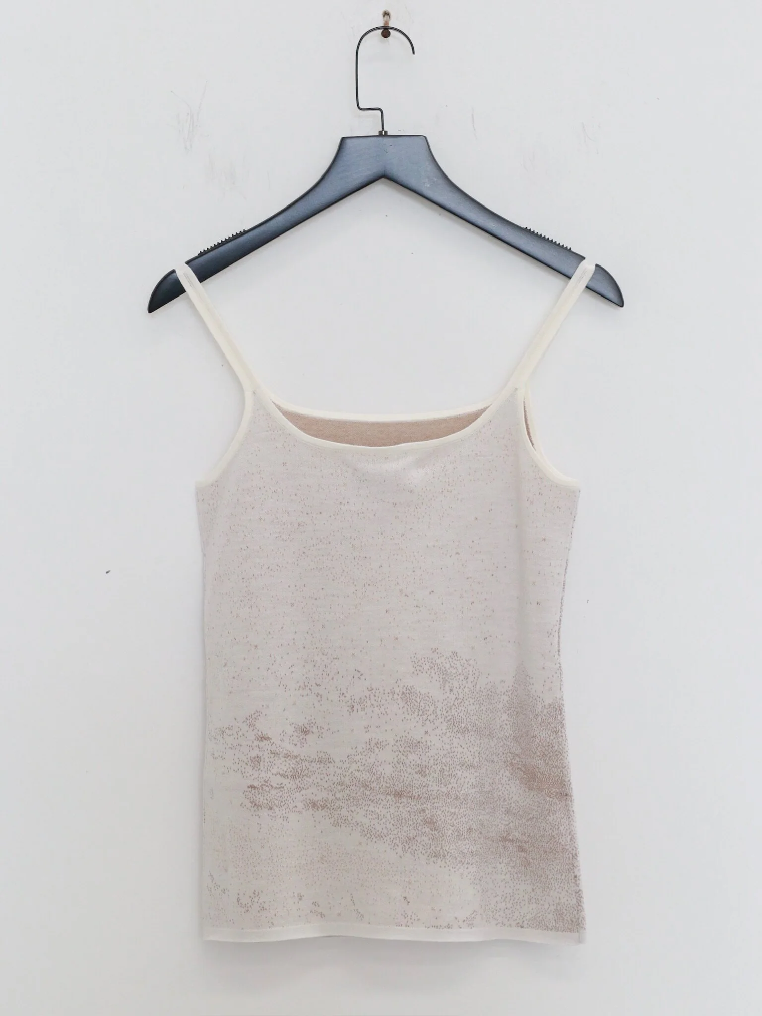 SWAYING 26 Early Spring Jacquard Camisole SW-SW26PS1T03C1-BAI White - Image 5