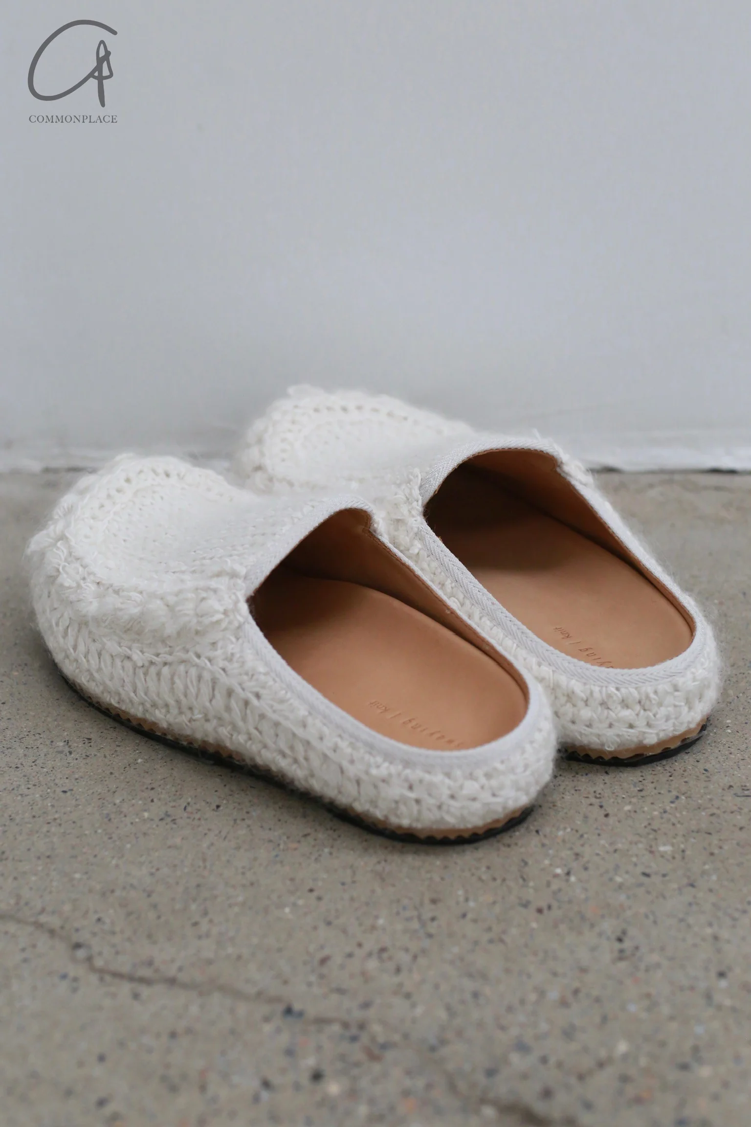 SWAYING Chunky Crochet Birkenstocks SW-SW24AW4P14-BAI White - Image 2