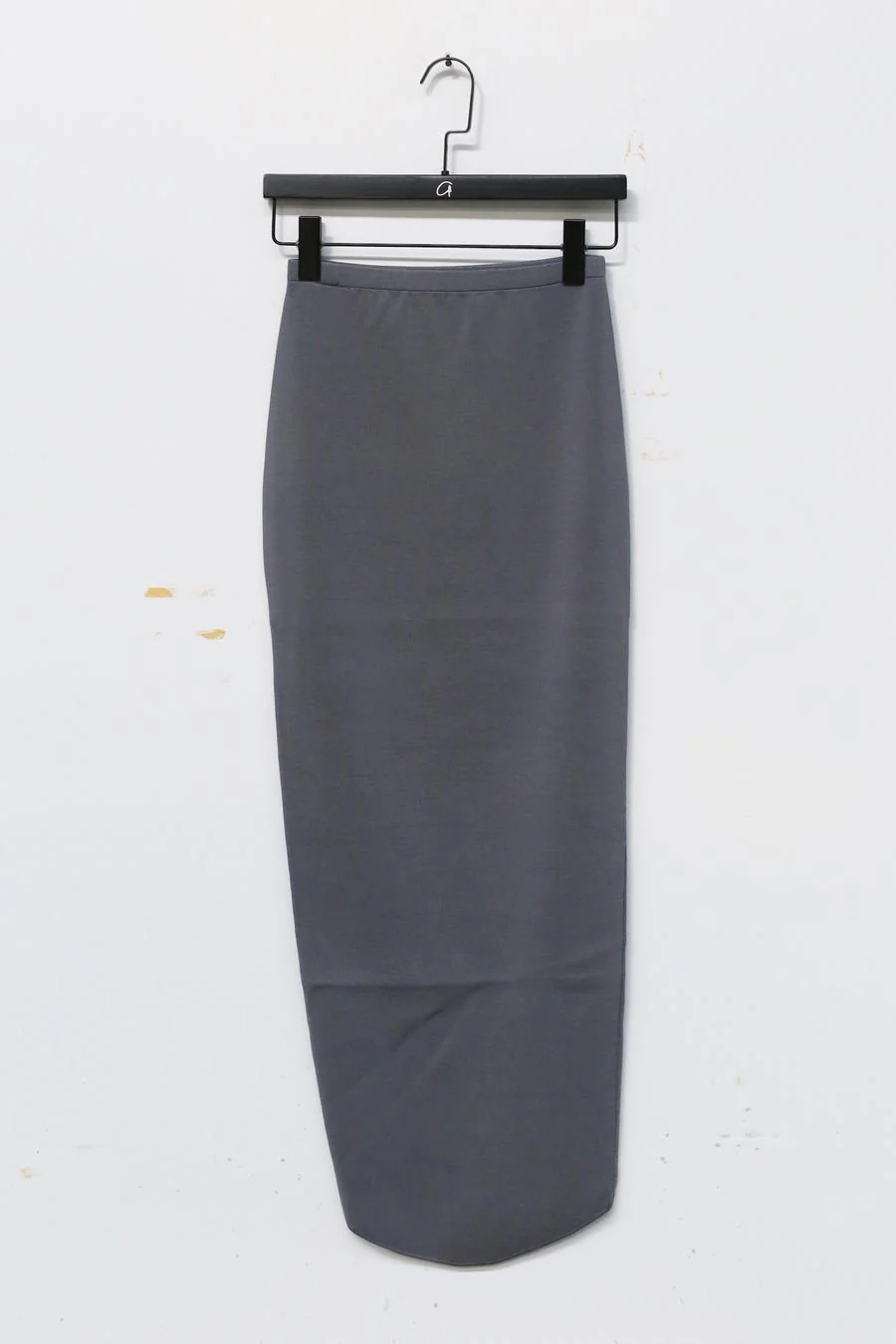 Swaying/knit after a split silk long skirt SW23SS3B17 watt gray - Image 3