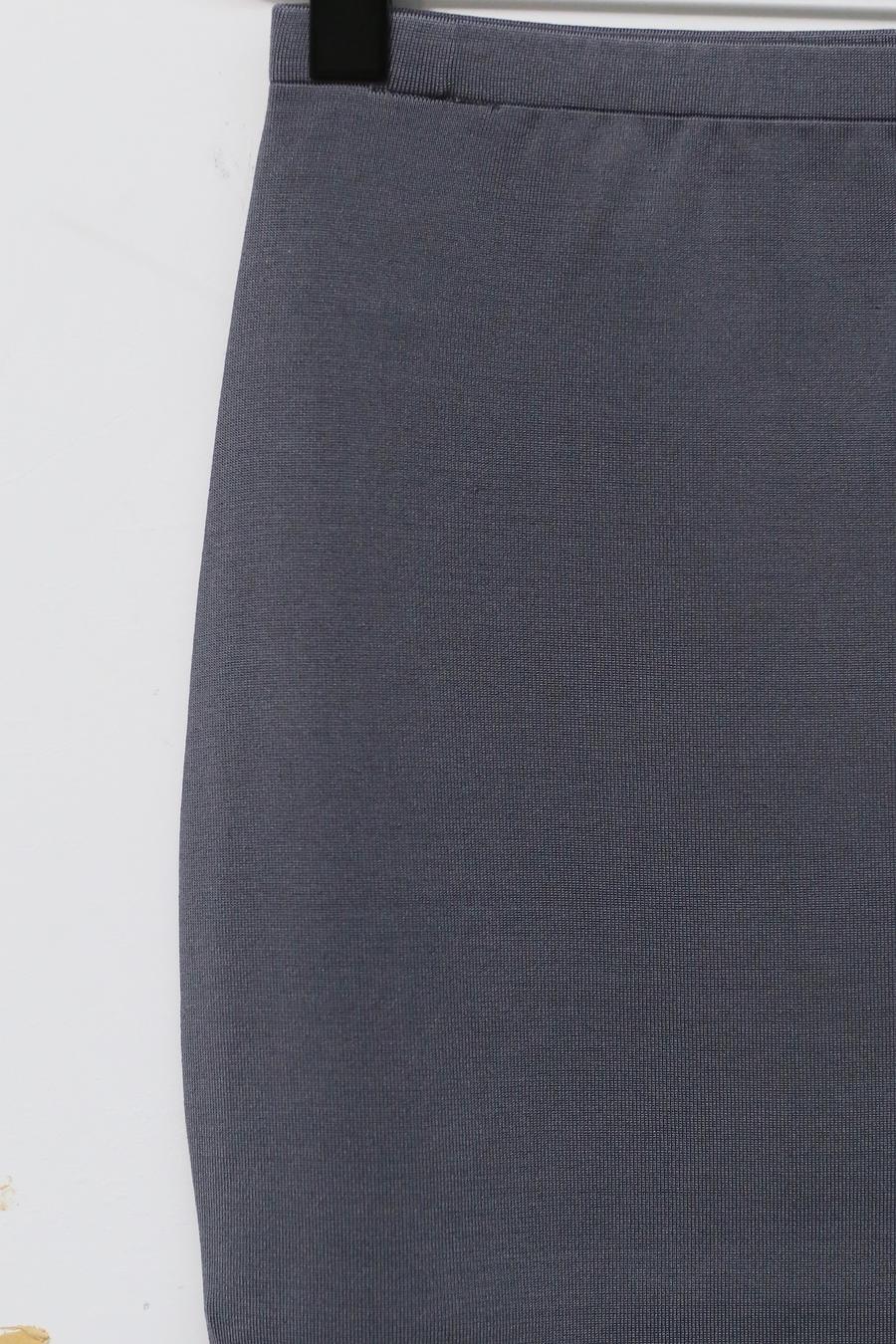 Swaying/knit after a split silk long skirt SW23SS3B17 watt gray - Image 4