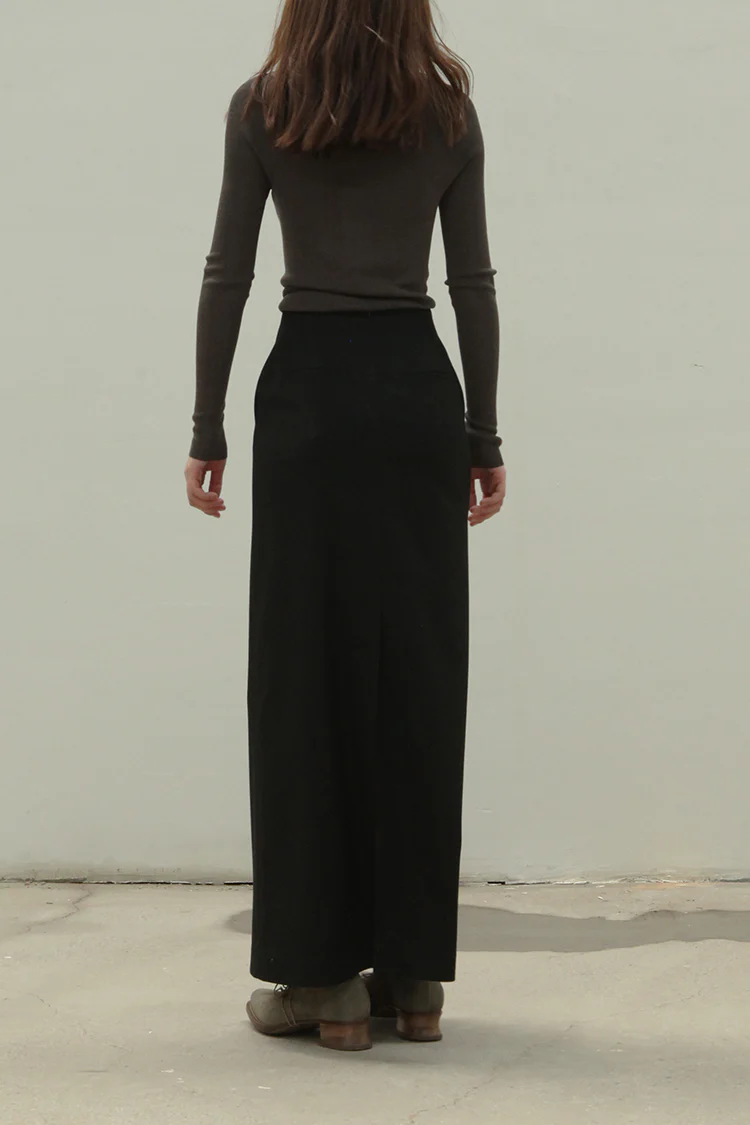 SWAYING/KNIT Ballet Open Collar Silk Shirt SW211SZ07 - Image 4