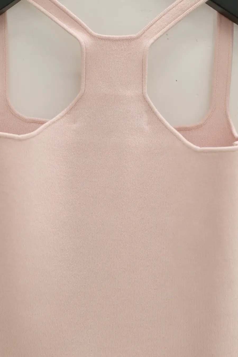 SWAYING/KNIT Basic Camisole SW22SST13 Light Pink PS42 - Image 3