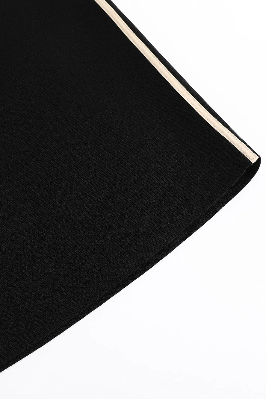 SWAYING/KNIT bottoming tube top SWBM03 black - Image 9