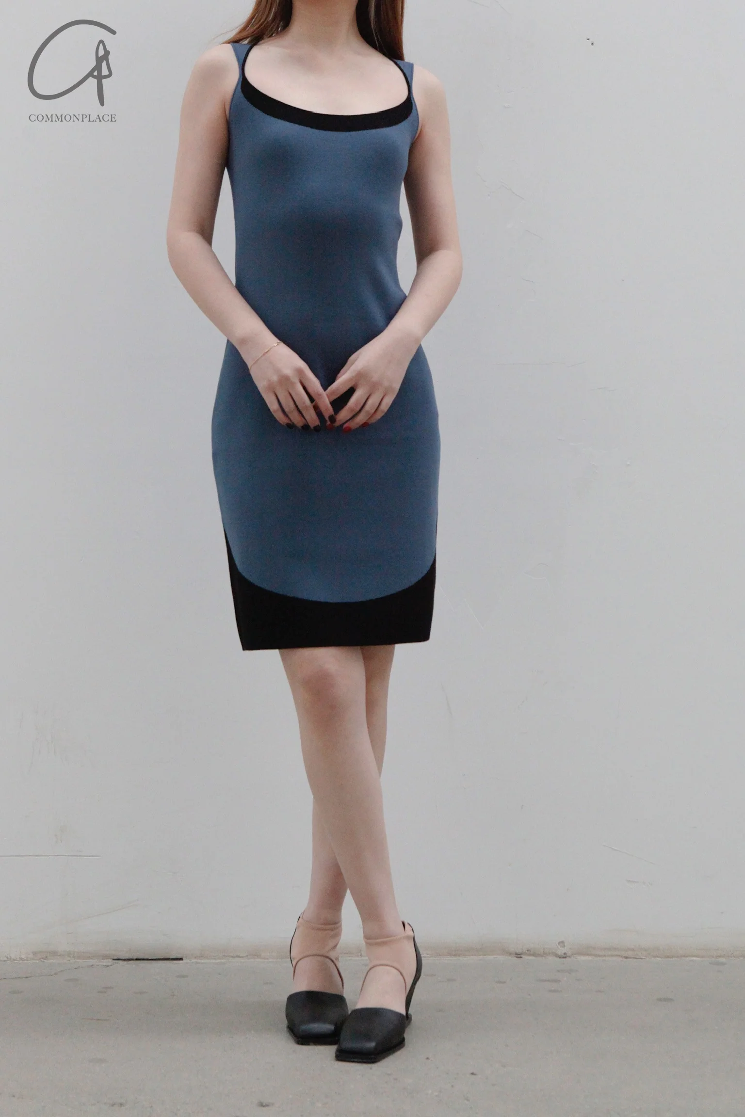SWAYING/KNIT contrasting color collar vest skirt SW23SS2L03 Deep Orchid PS57 - Image 5
