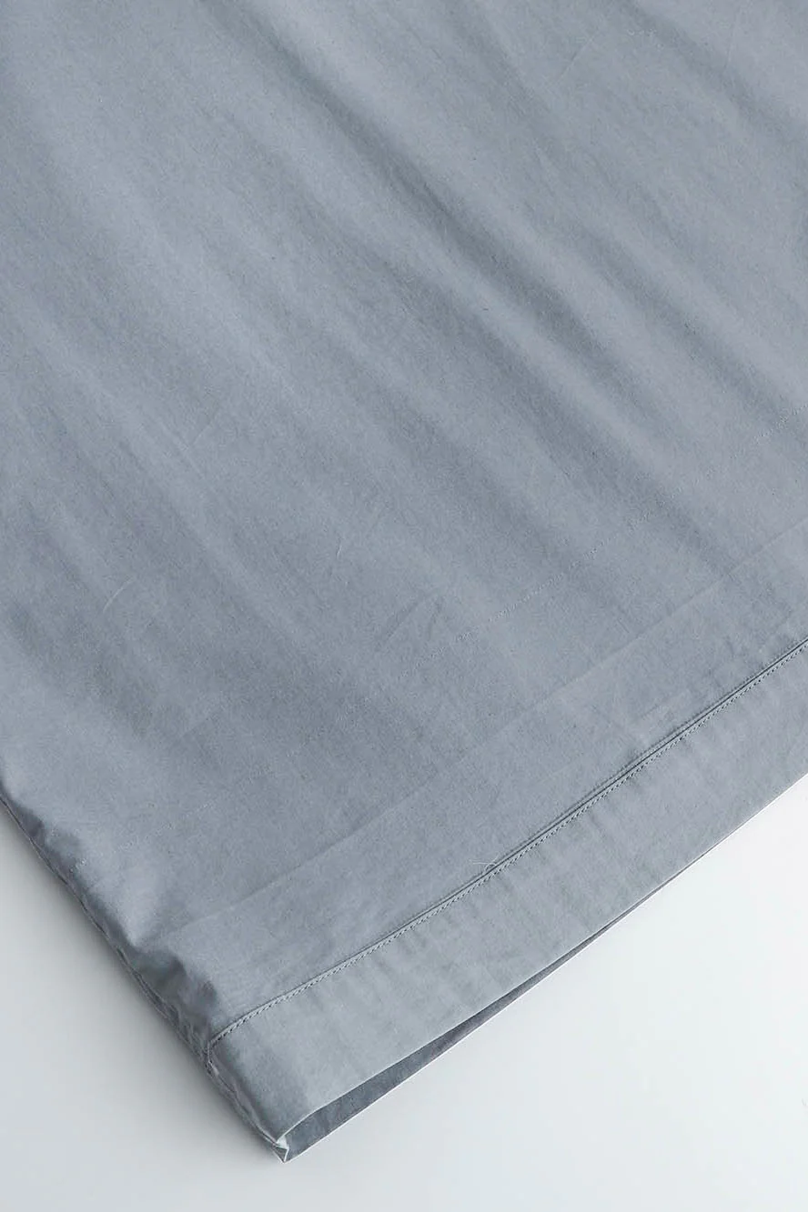 SWAYING/KNIT cotton wide-leg pants SW24SS3B60 gray blue - Image 12