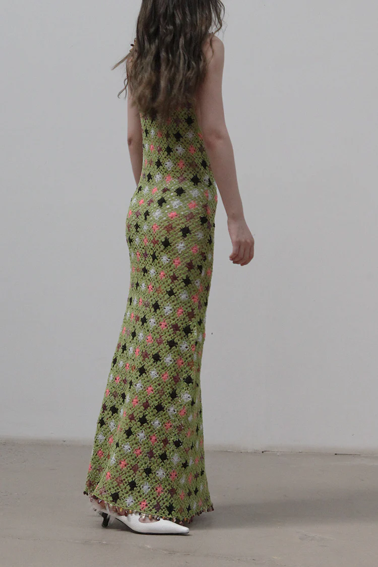 SWAYING/KNIT Crochet Dress SW212LS21 - Image 4