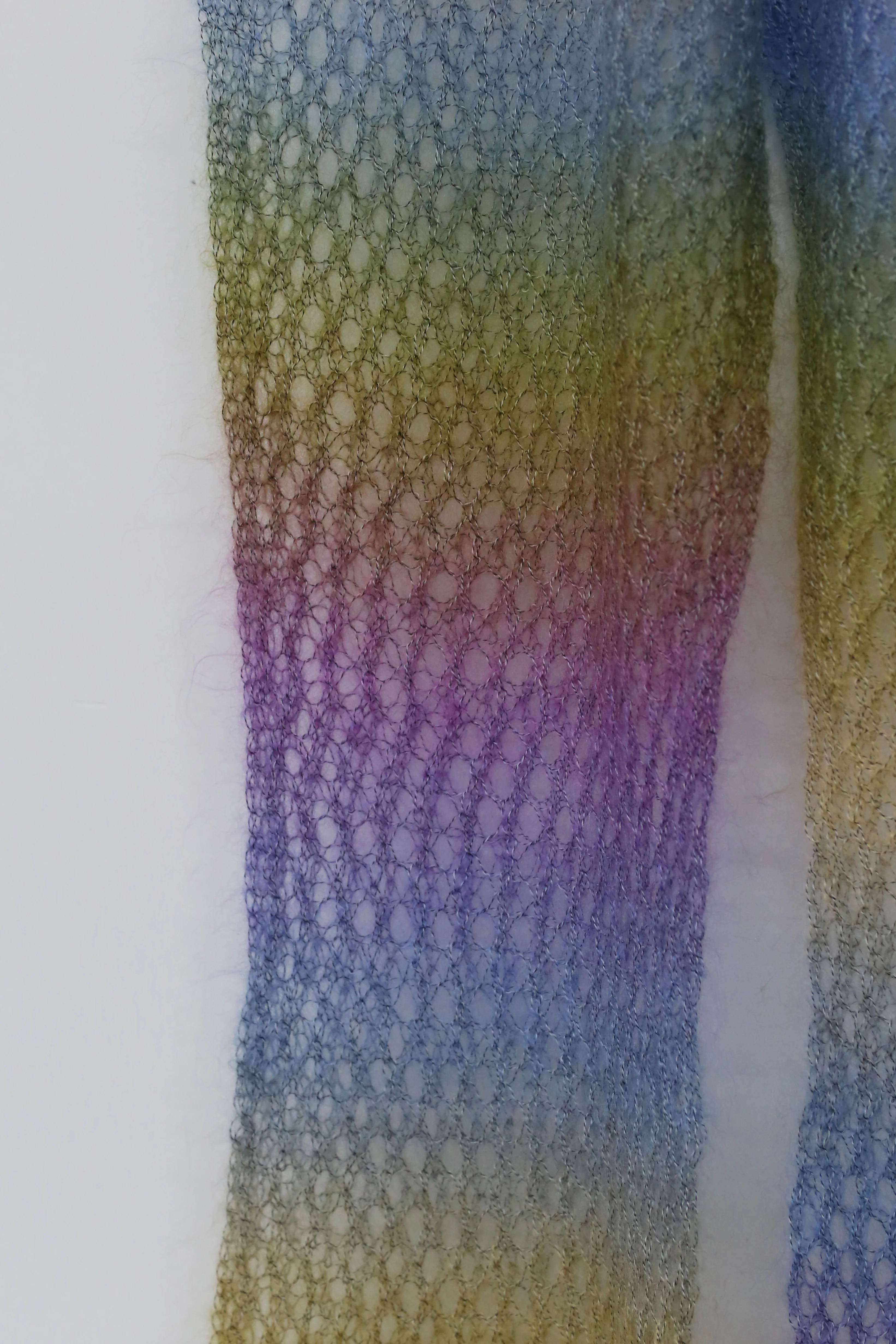 SWAYING/KNIT Flared Pants SW212XZ47 Purple Gradient PS26 - Image 27