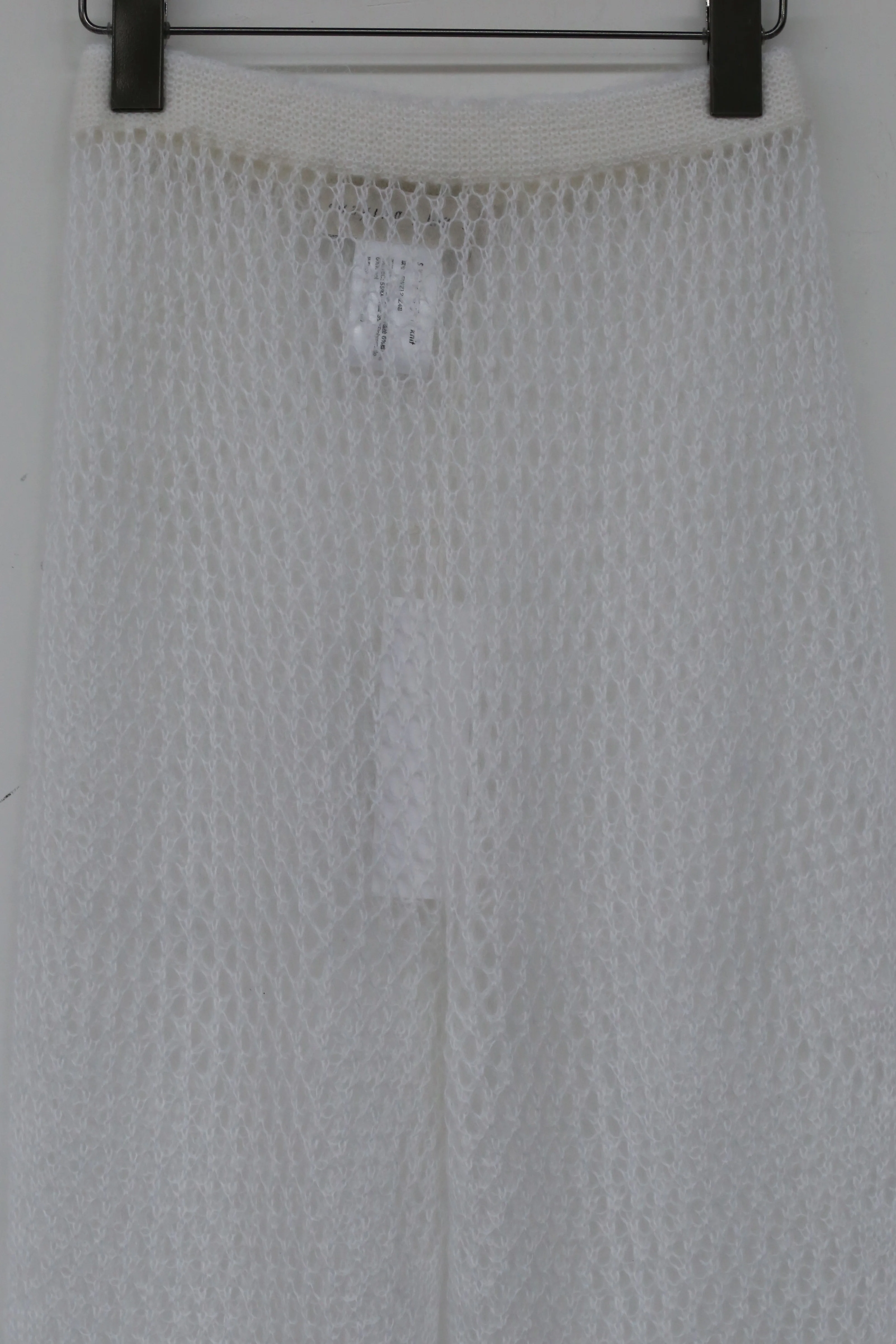 SWAYING/KNIT Flared Pants SW212XZ48 White PS26 - Image 7