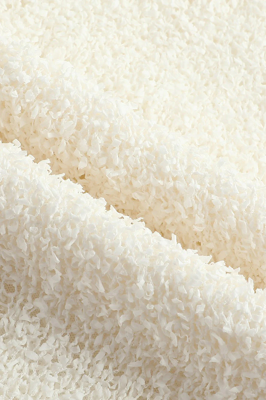 SWAYING/KNIT float detail skirt SW24SS3B01 white - Image 8