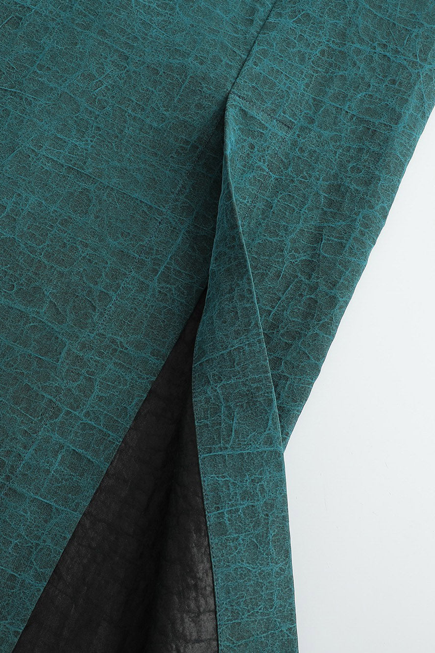 SWAYING/KNIT fragrant cloud yarn skirt SW24SS3B44 sapphire blue - Image 14