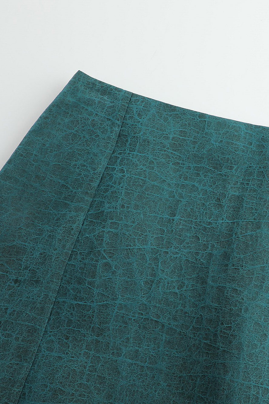 SWAYING/KNIT fragrant cloud yarn skirt SW24SS3B44 sapphire blue - Image 17