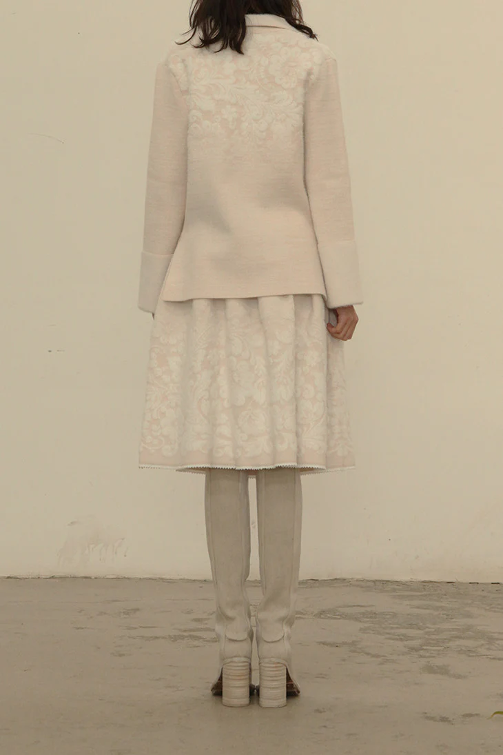 SWAYING/KNIT Gradient pattern big swing skirt SW202XZ09 - Image 8