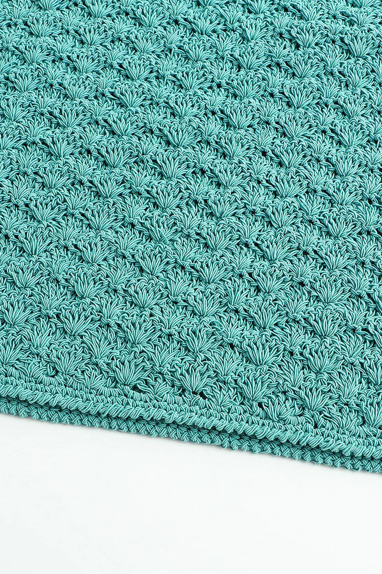SWAYING/KNIT handmade crochet tank top SW24SS1T32 blue - Image 15