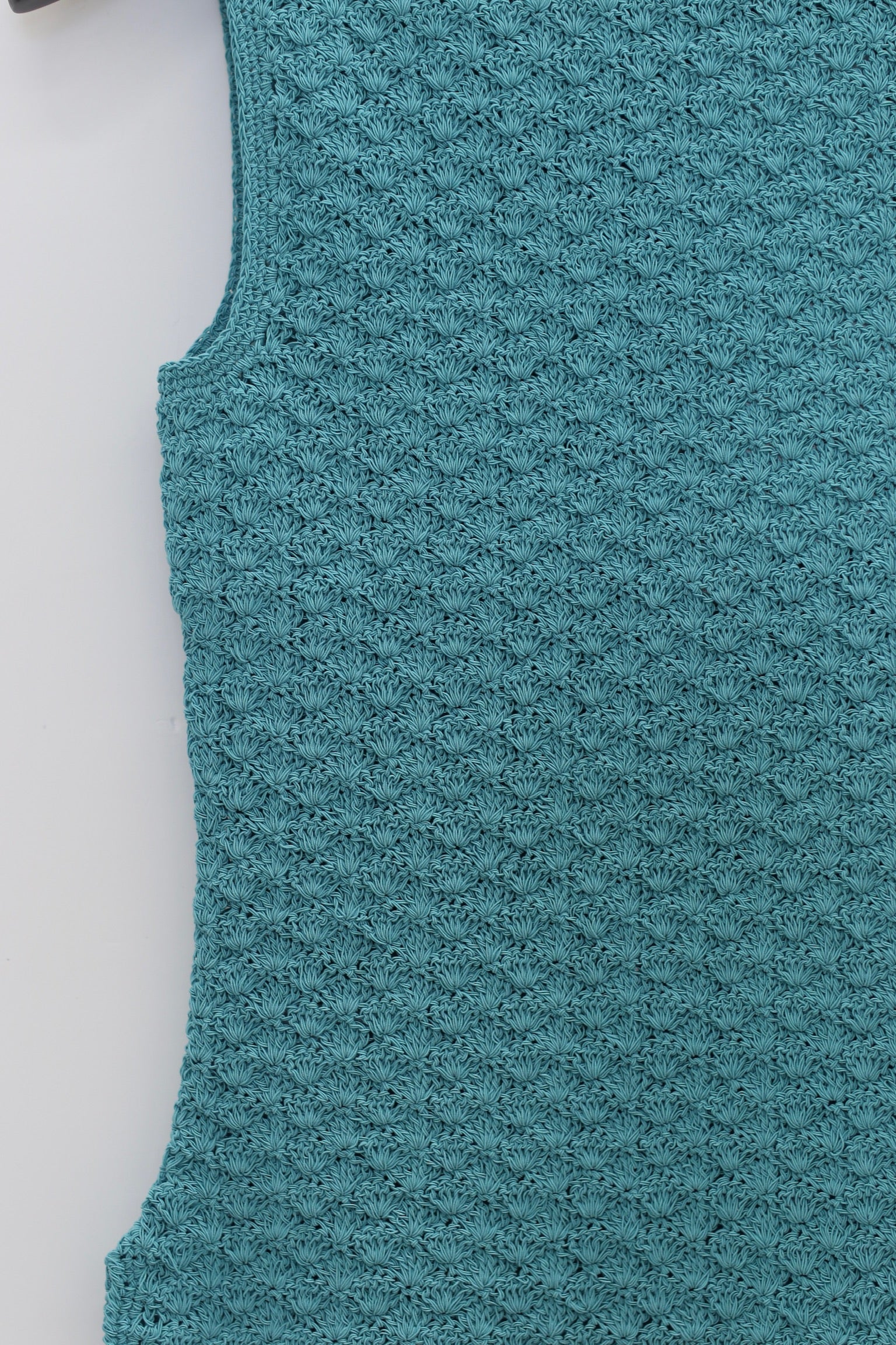 SWAYING/KNIT handmade crochet tank top SW24SS1T32 blue - Image 8