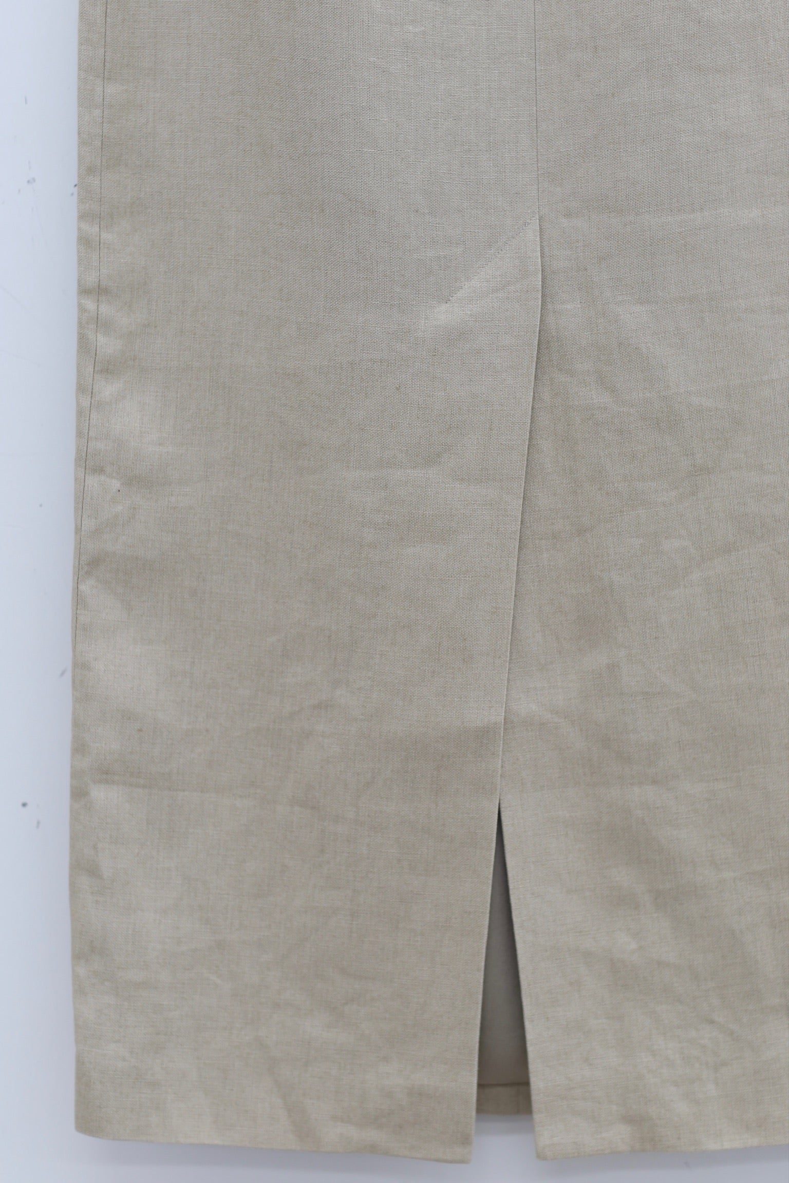SWAYING/KNIT linen straight skirt SW23AW3B18 linen - Image 10