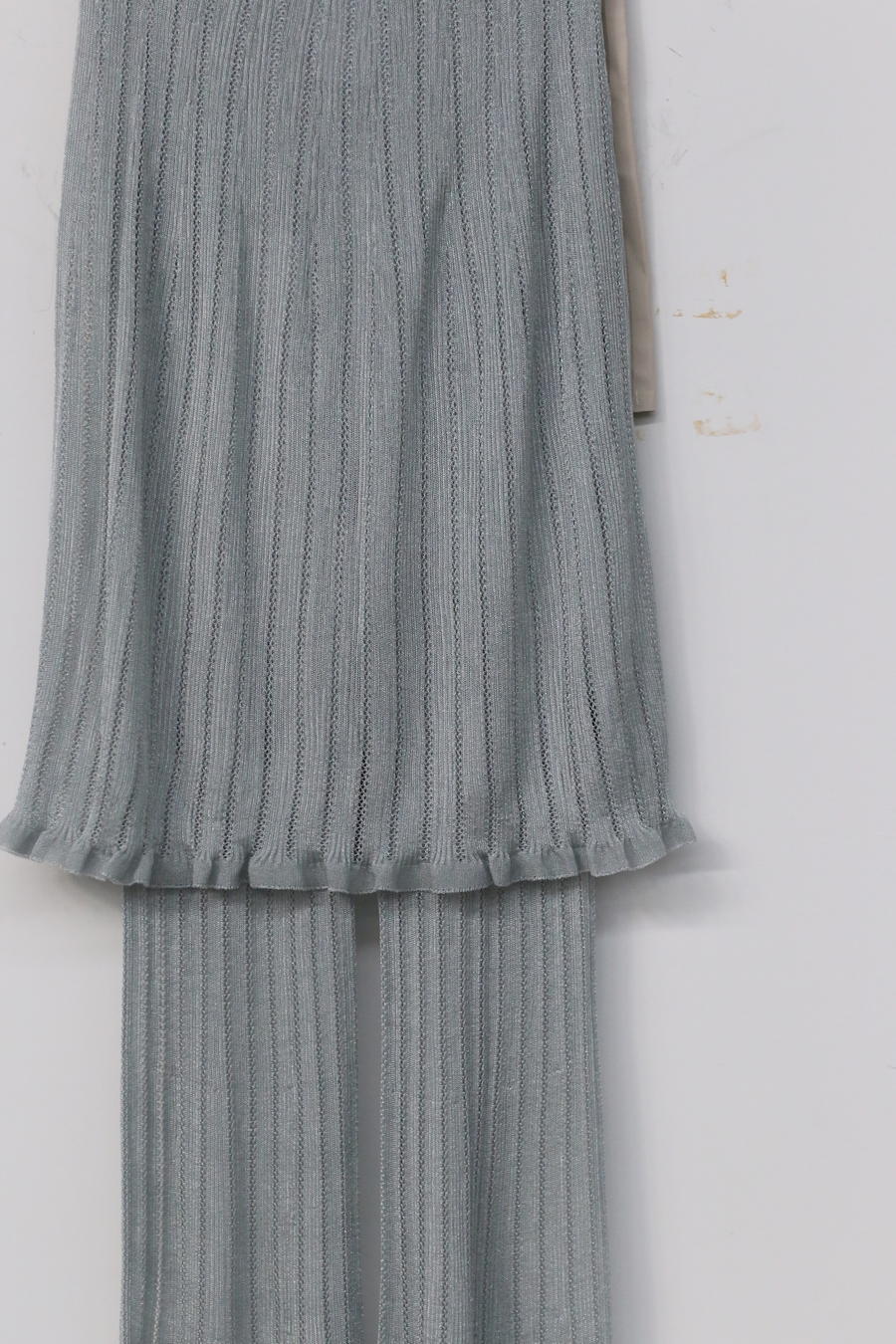 SWAYING/KNIT Robin Skirt (with shorts) SW23SS3B09 Mist Blue PS58 - Image 4