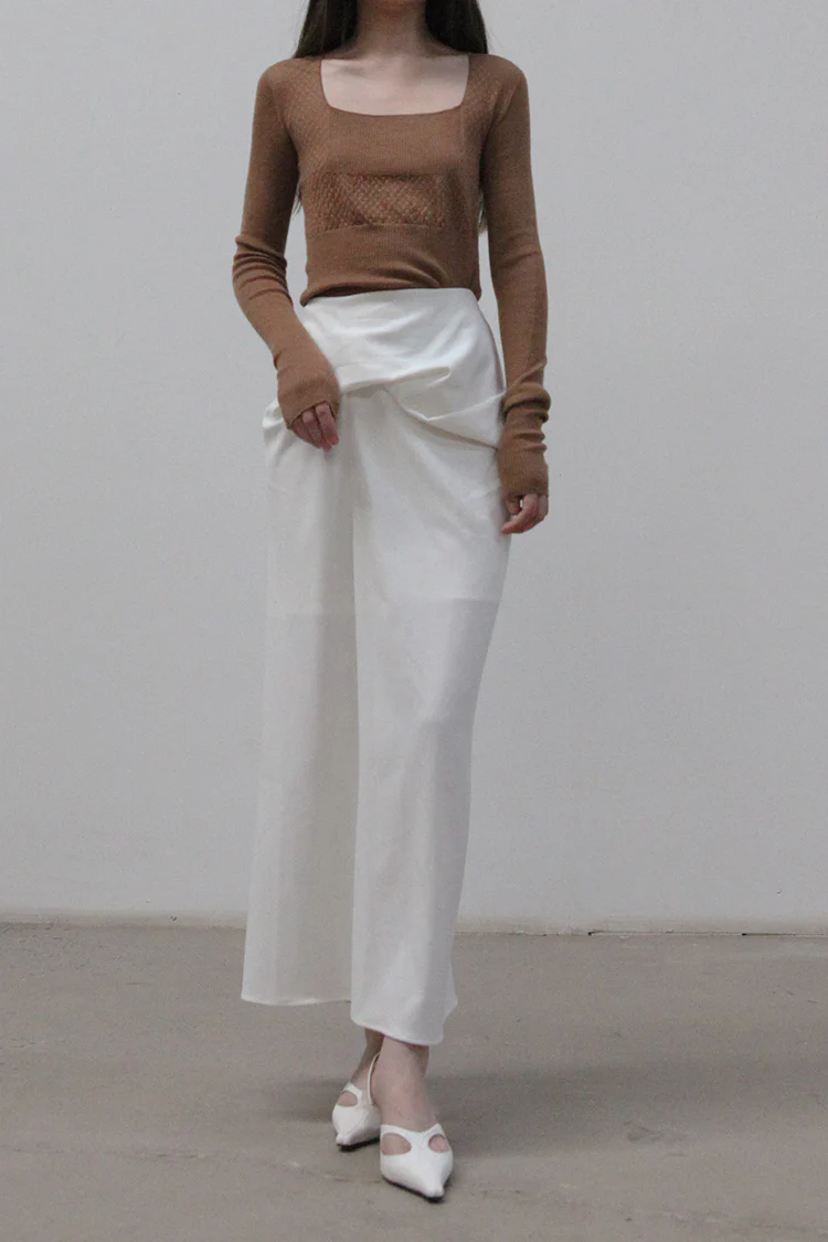 SWAYING/KNIT seamless cashmere top SW212SZ03 PS8 - Image 2