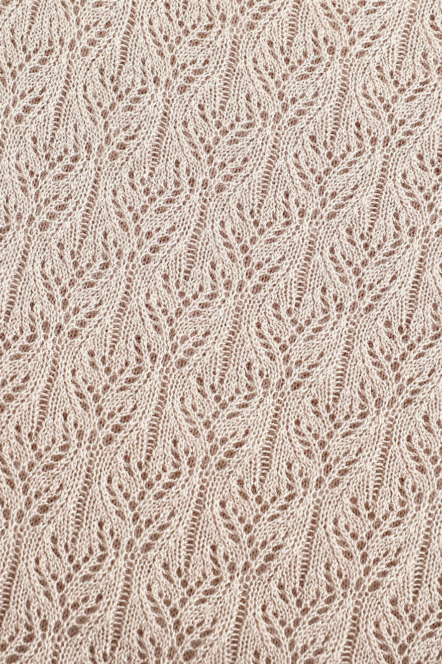 SWAYING/KNIT seamless halter neck long skirt SW24SS2L17 almond color PS68 - Image 13