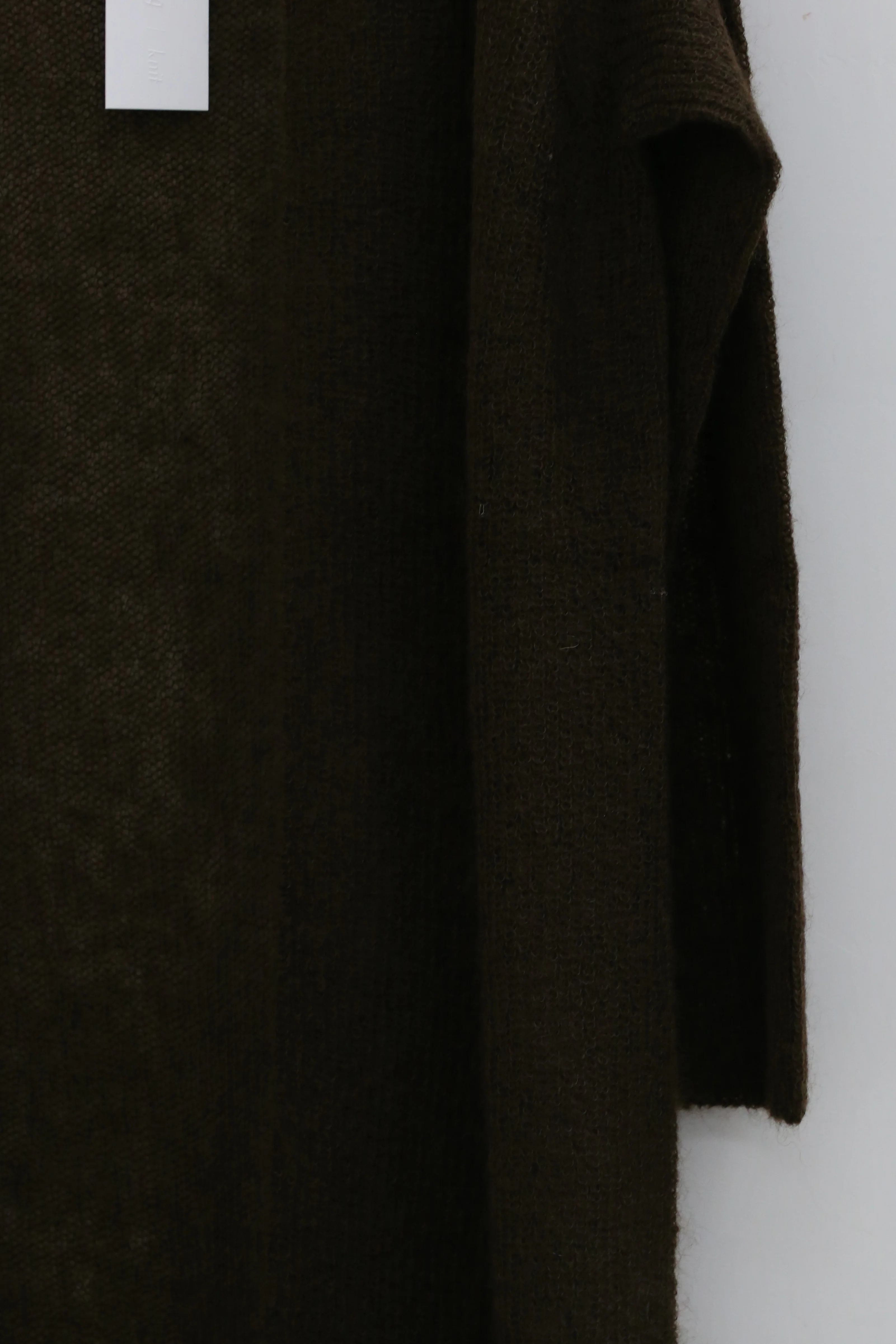 SWAYING/KNIT Seamless Mohair Long Suit SW212SZ71 Brown PS38 - Image 14