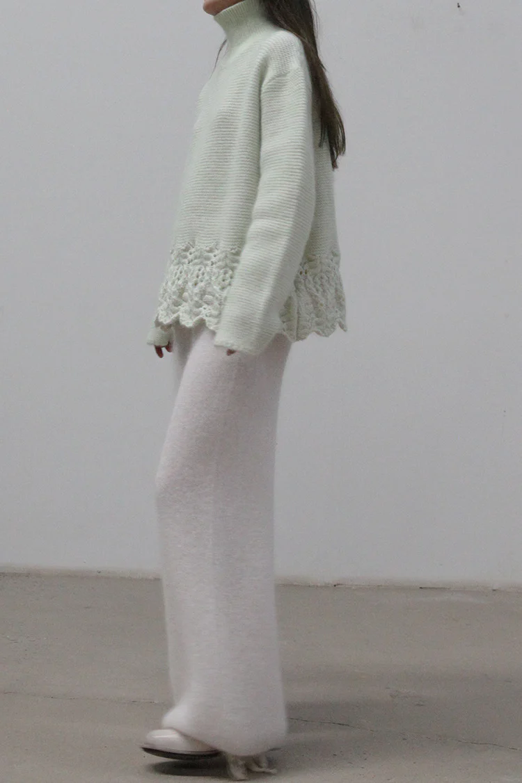 SWAYING/KNIT Seamless Mohair Pants-Double Layer SW211XZ04 - Image 21