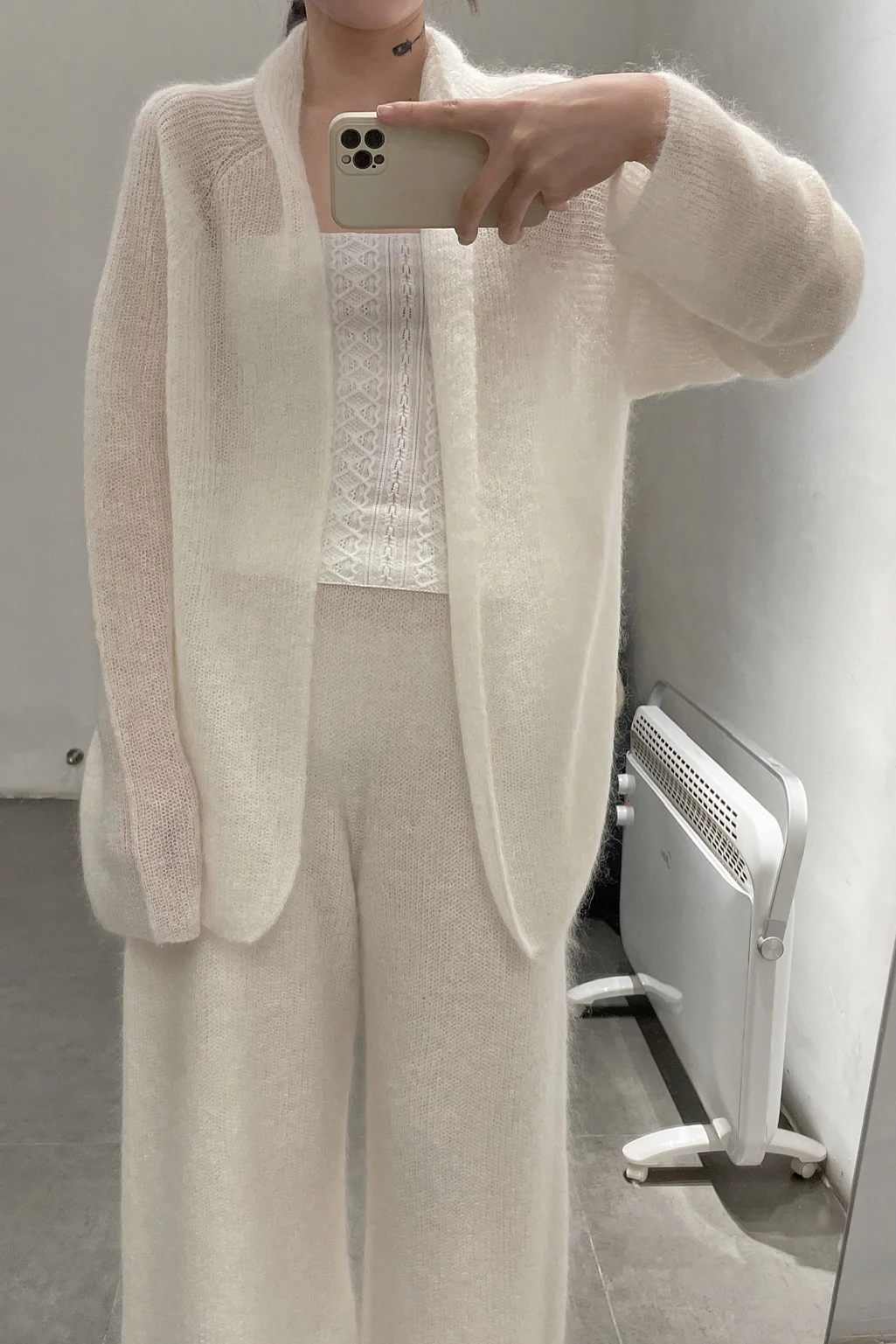 SWAYING/KNIT Seamless Mohair Pants-Double Layer SW211XZ04 - Image 23