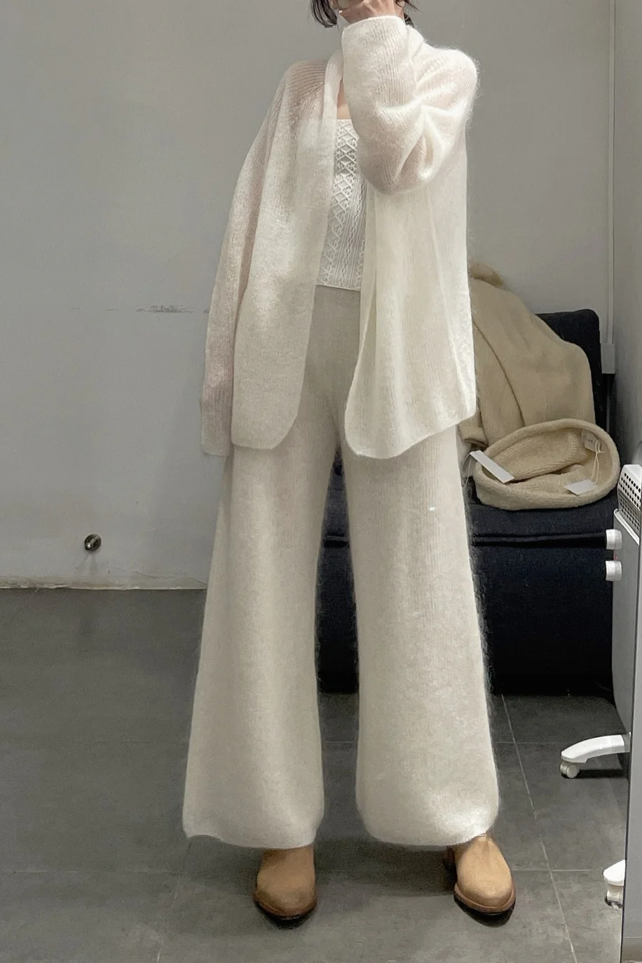 SWAYING/KNIT seamless mohair suit SW211SZ31 PS16 - Image 11