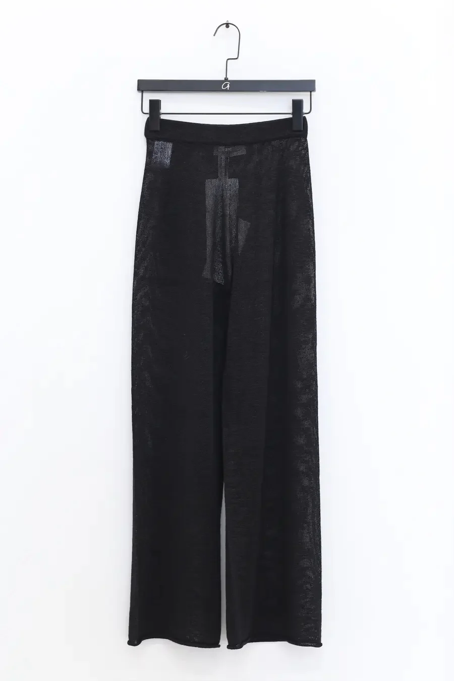 SWAYING/KNIT seamless straight pants SW24SS3B54 black PS83 - Image 3