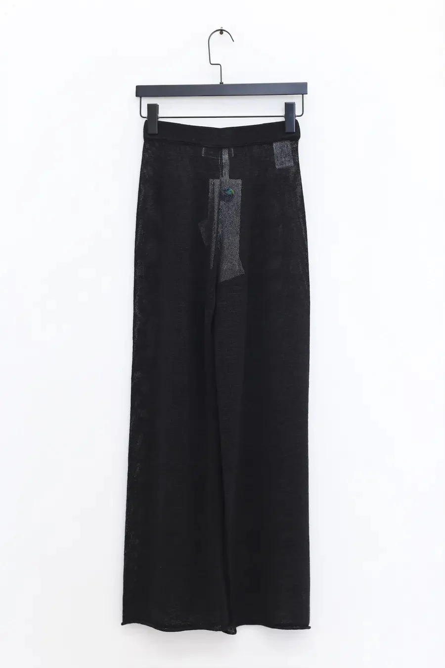 SWAYING/KNIT seamless straight pants SW24SS3B54 black PS83 - Image 6