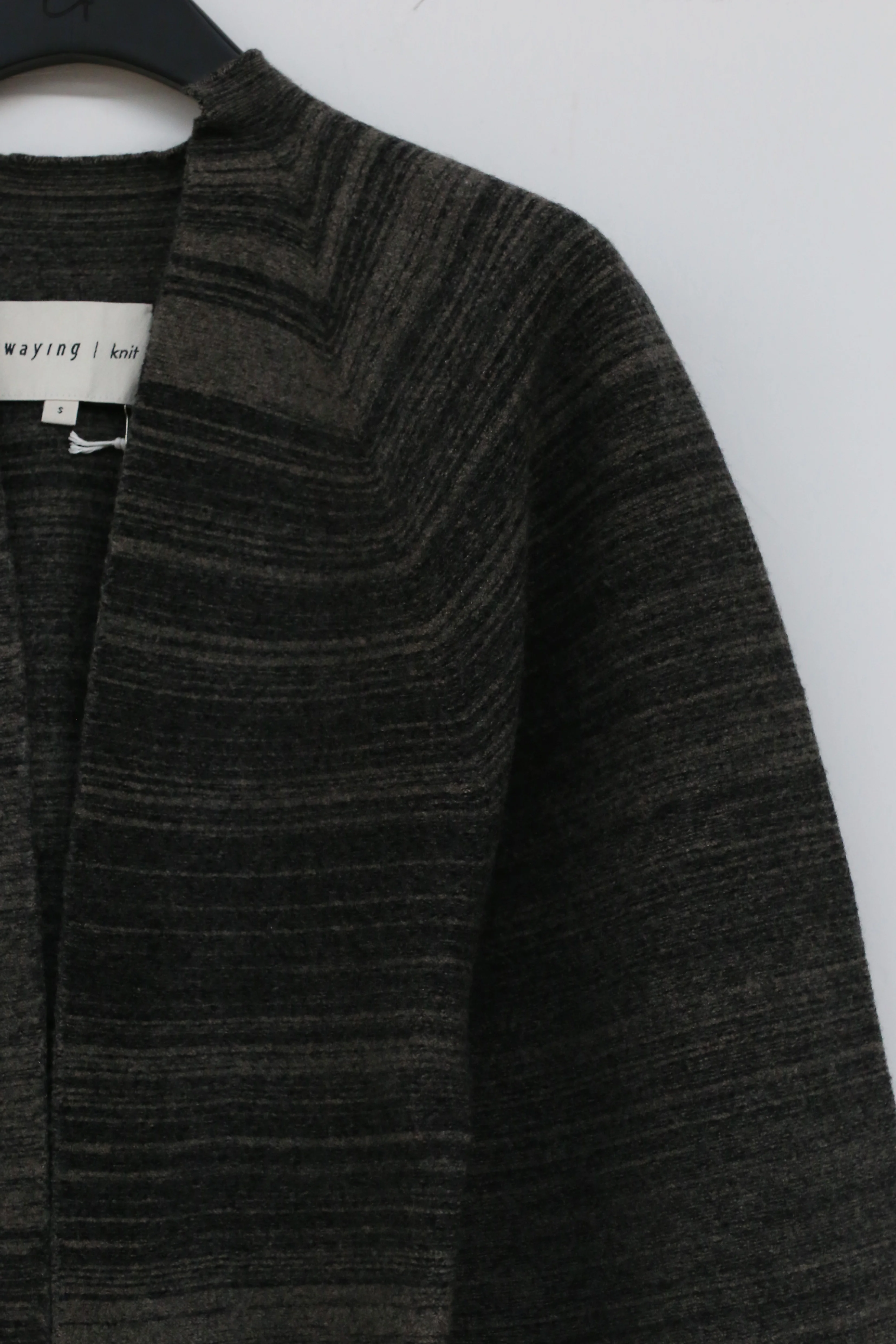 SWAYING/KNIT Seamless Wool Oversized Cardigan SW212SZ16 - Image 3