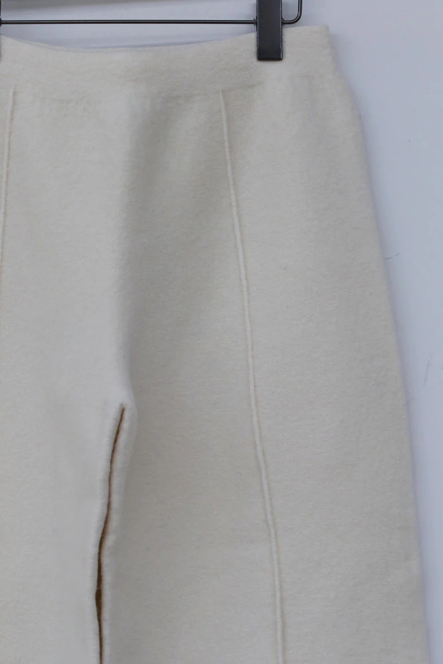 SWAYING/KNIT seamless wool trousers 212XZ19SW - Image 10
