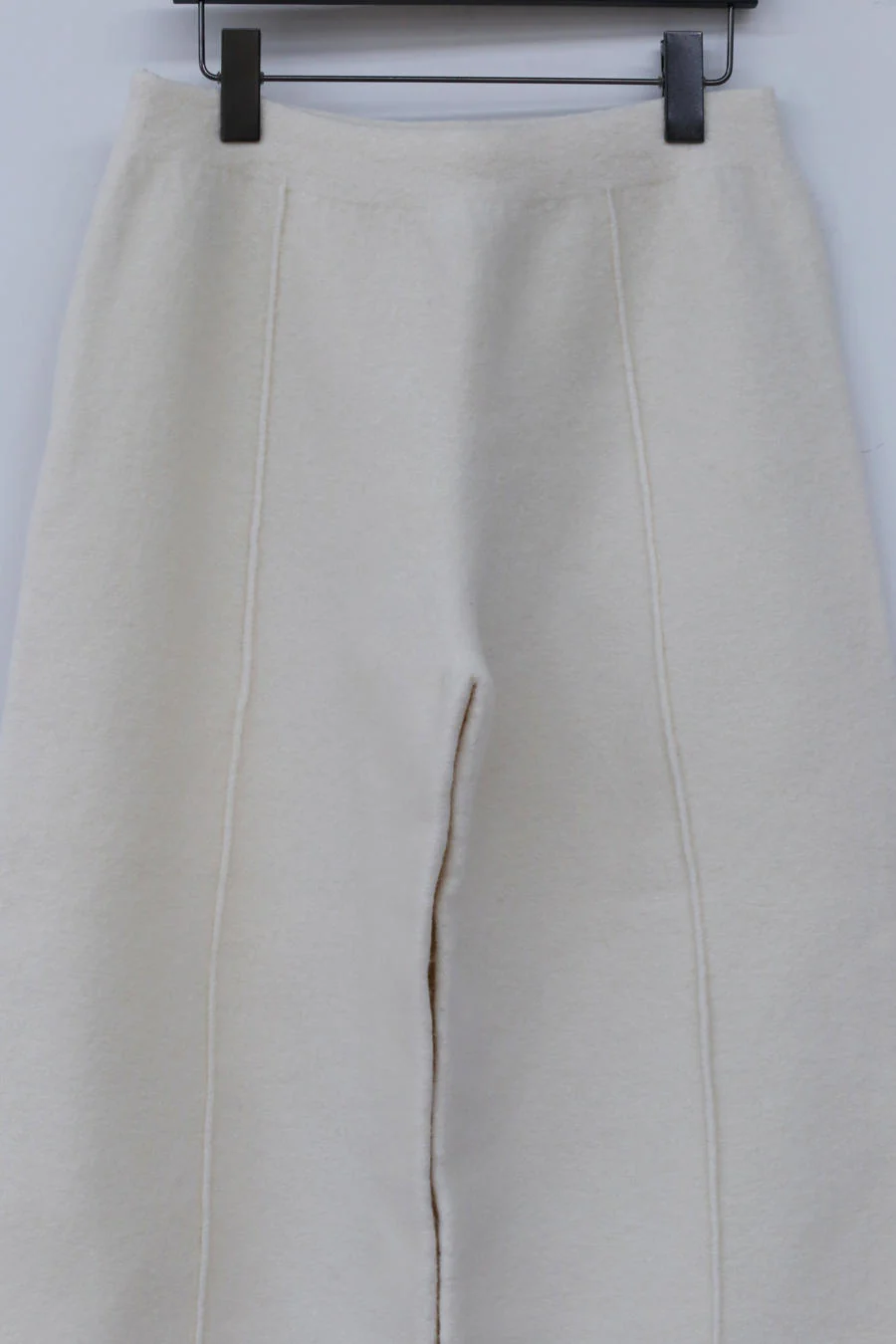 SWAYING/KNIT seamless wool trousers 212XZ19SW - Image 9