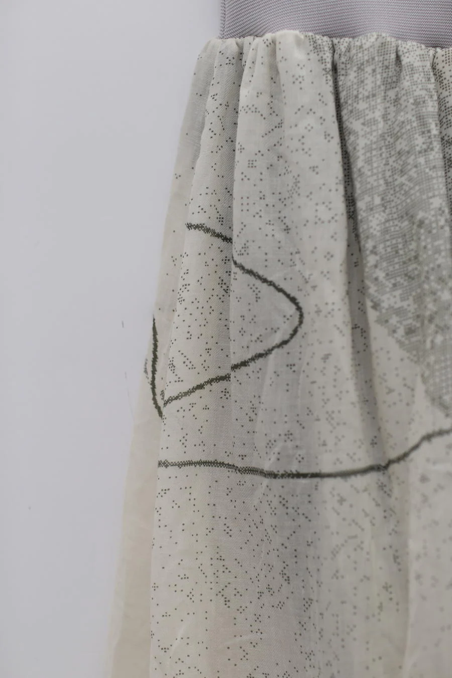 SWAYING/KNIT Silk and wool swivel dress SW22SSL47 light green - Image 18