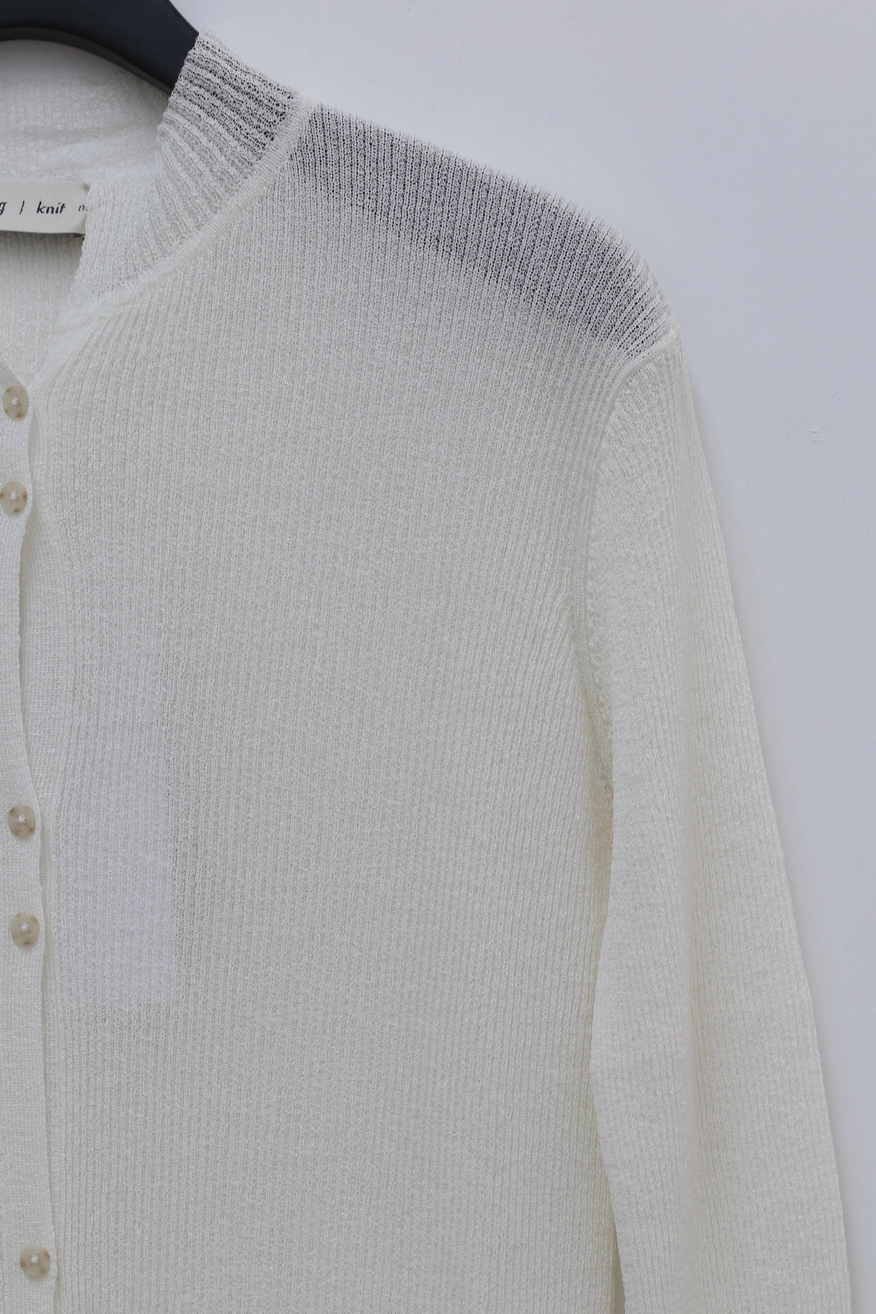 SWAYING/KNIT silk cardigan SW211SZ43 PS29 - Image 7