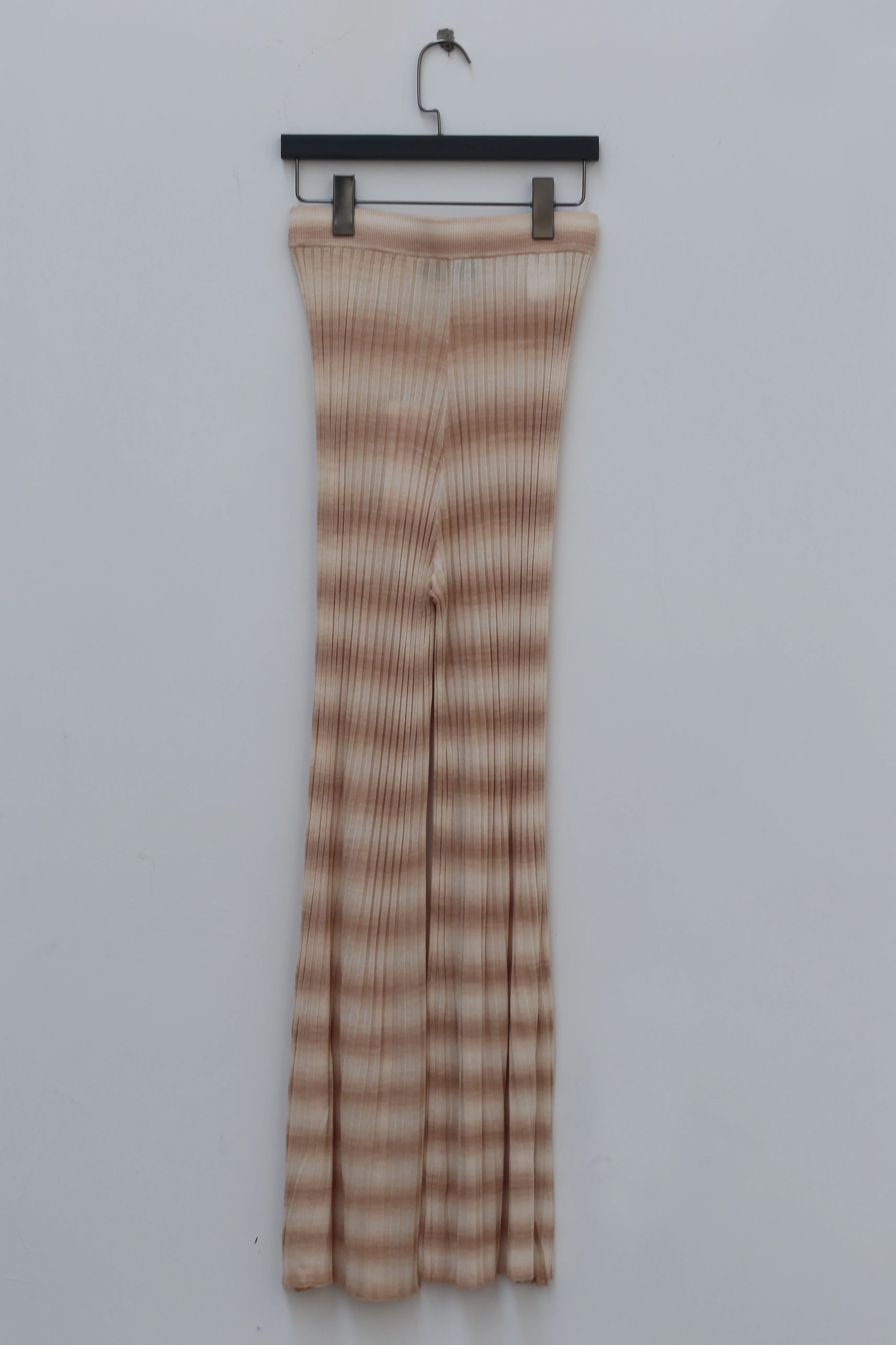 SWAYING/KNIT Striped Flared Pants SW-SW211XZ12-HUANG Light Yellow PS18 - Image 13