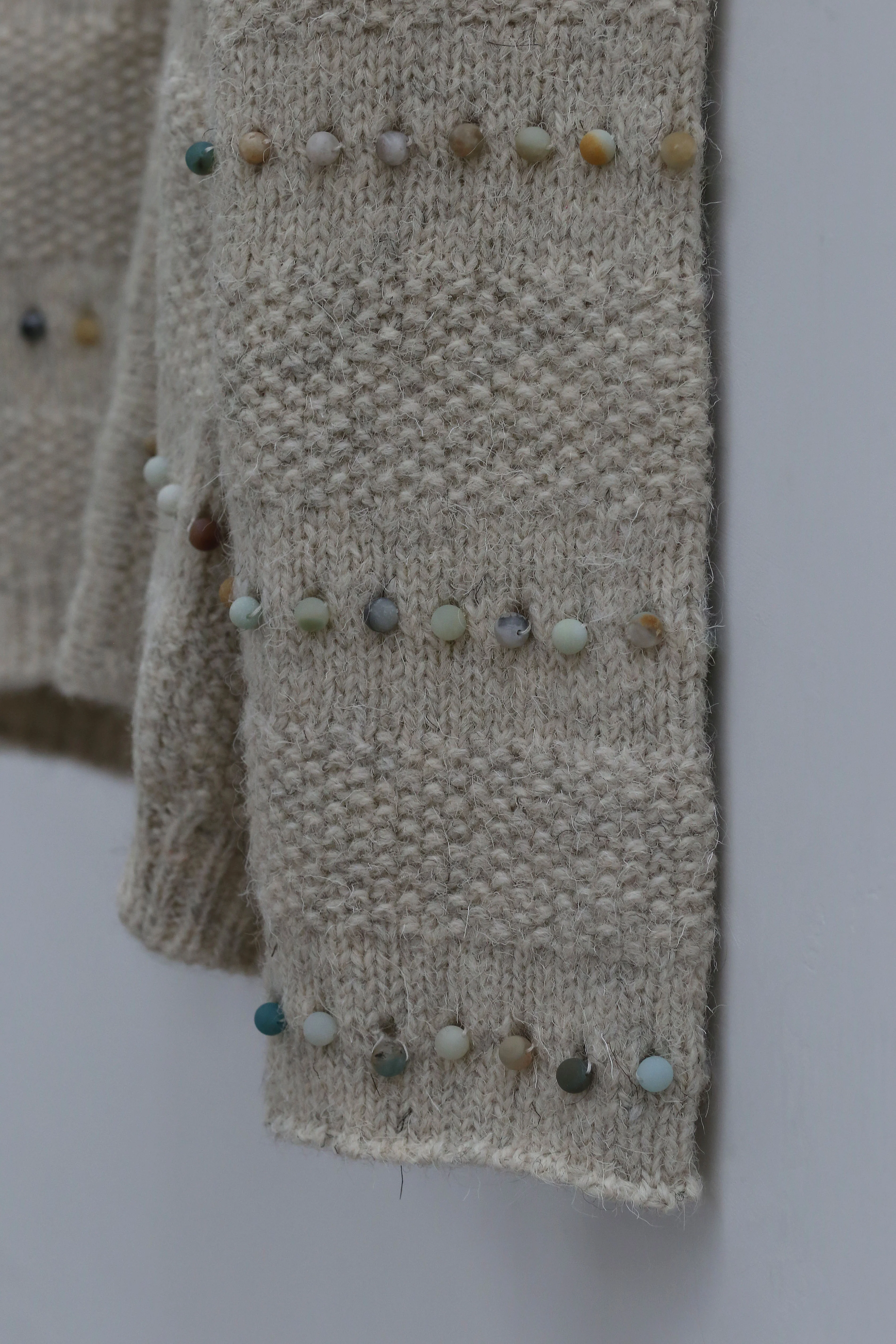 SWAYING/KNIT thick beaded sweater SW212SZ15 - Image 10