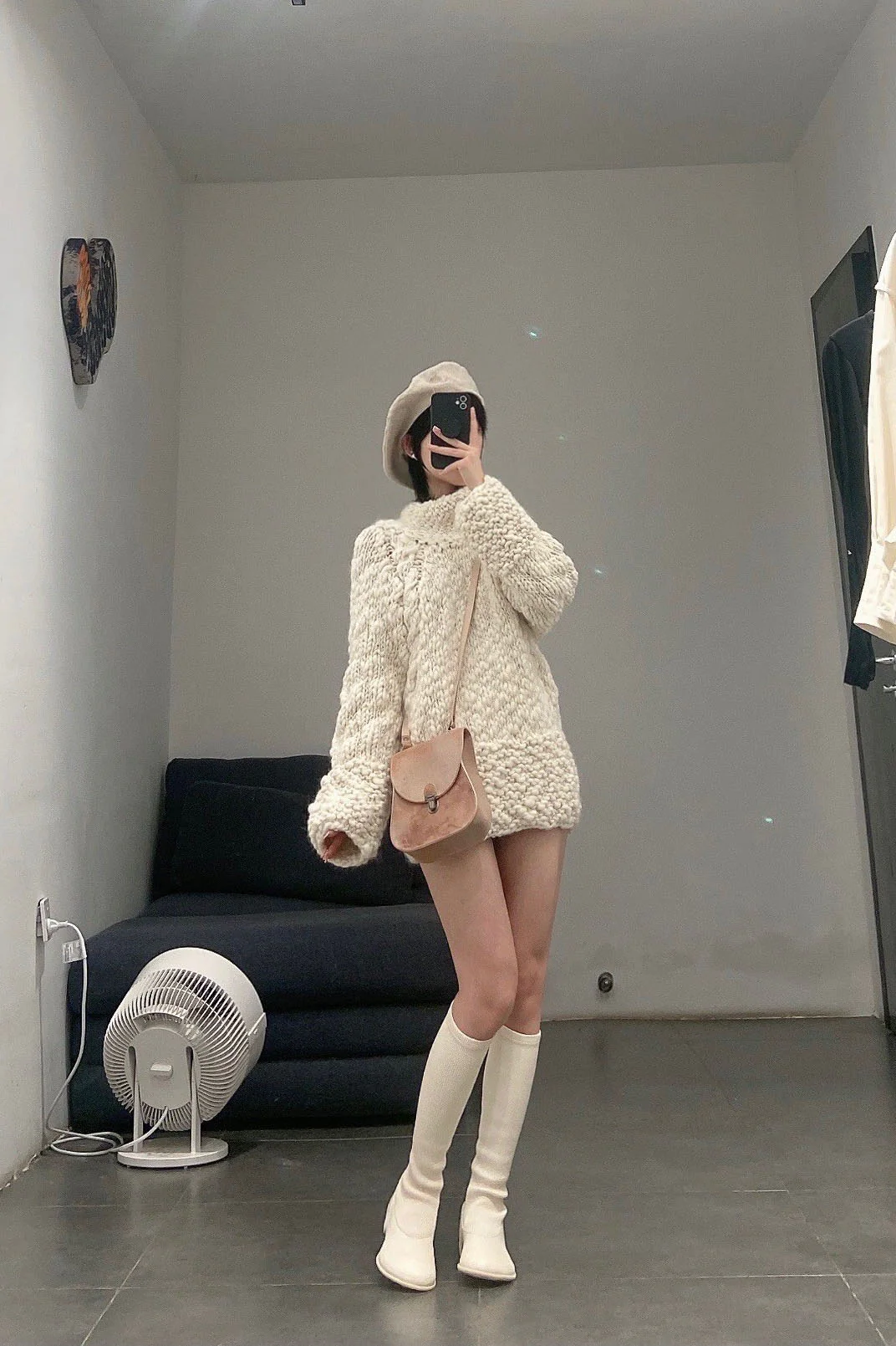 SWAYING/KNIT thick cloud handmade sweater SW212SZ92 - Image 4