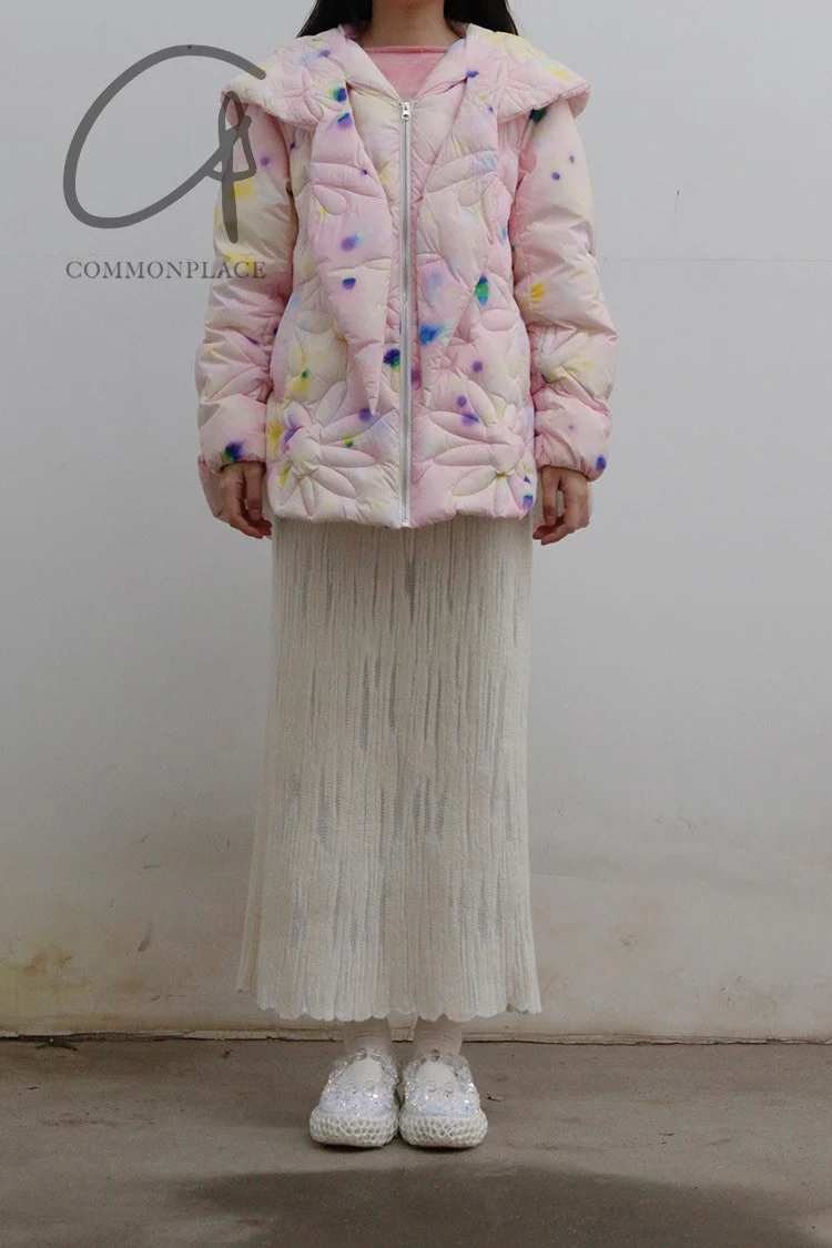 SWAYING/KNIT Velvet Straight Skirt SW212XZ23 PS36 - Image 9