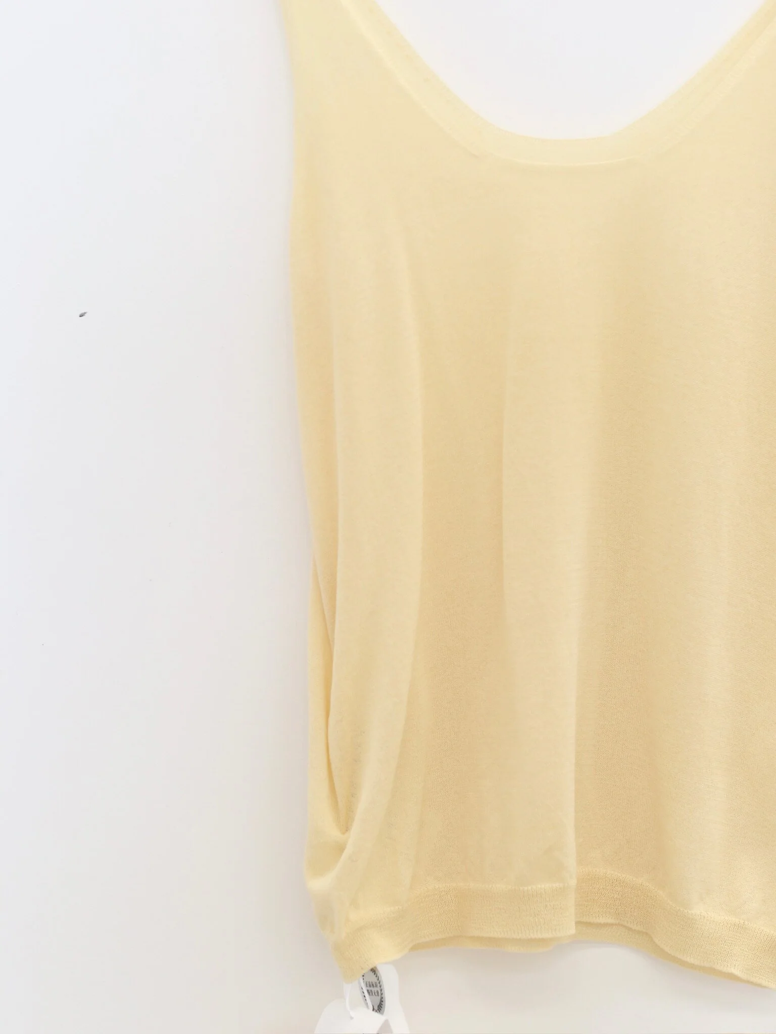 SWAYING SS26 Seamless Vest SW-SW26SS1T22-HUANG Yellow - Image 10