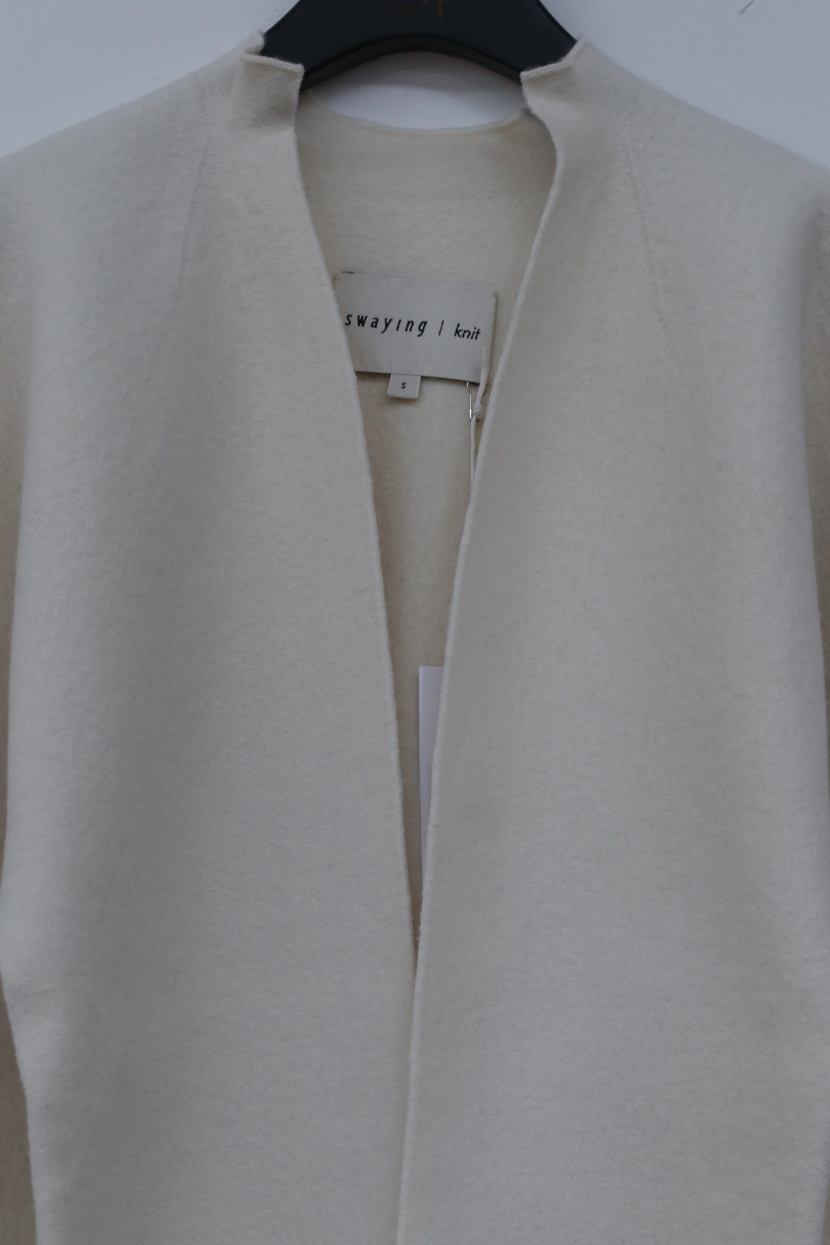 SWAYING/KNIT Seamless Wool Oversized Cardigan SW212SZ17 - Image 7